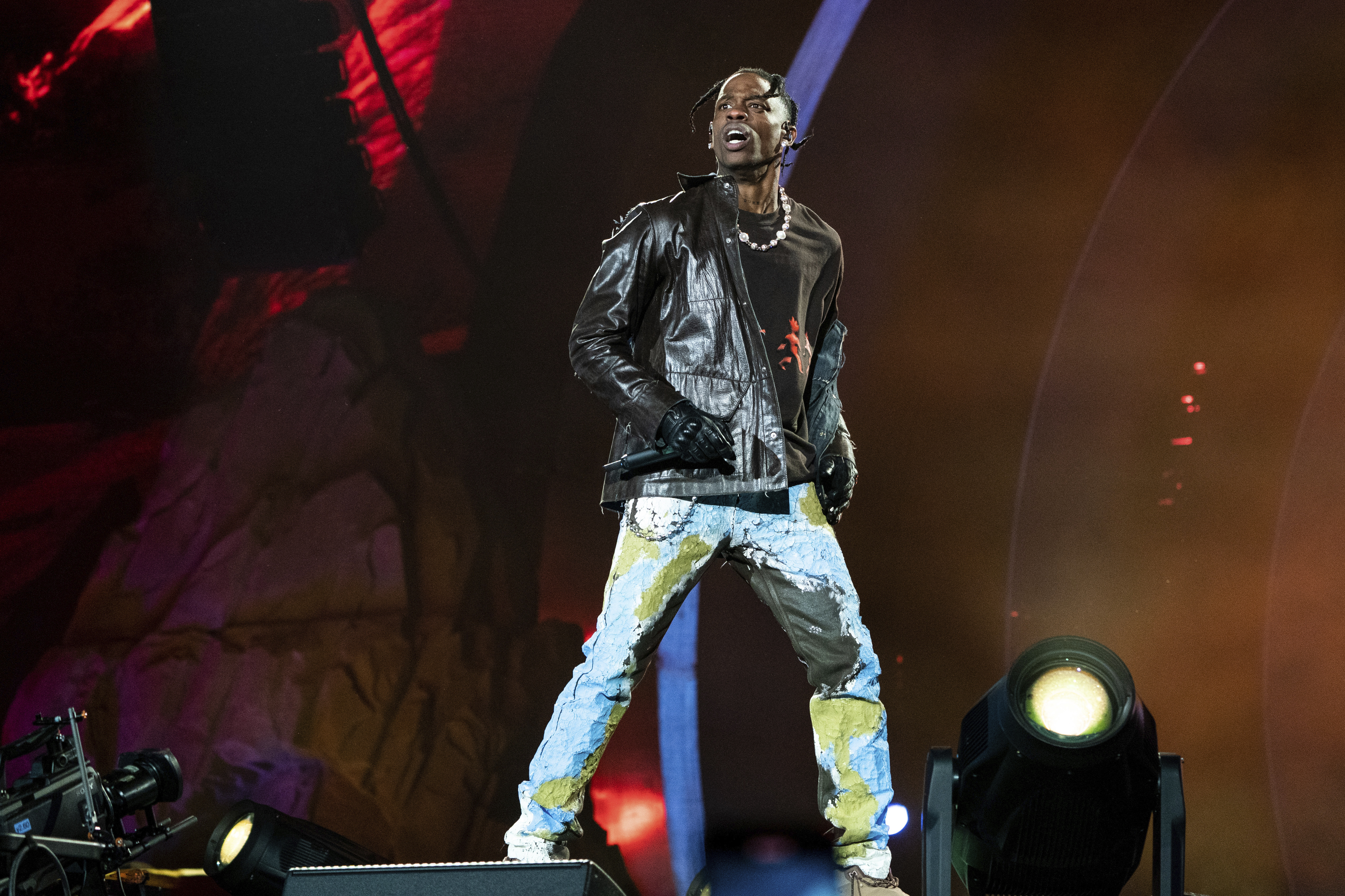 PHOTOS: Inside Travis Scott's 'chaotic' Astroworld Festival