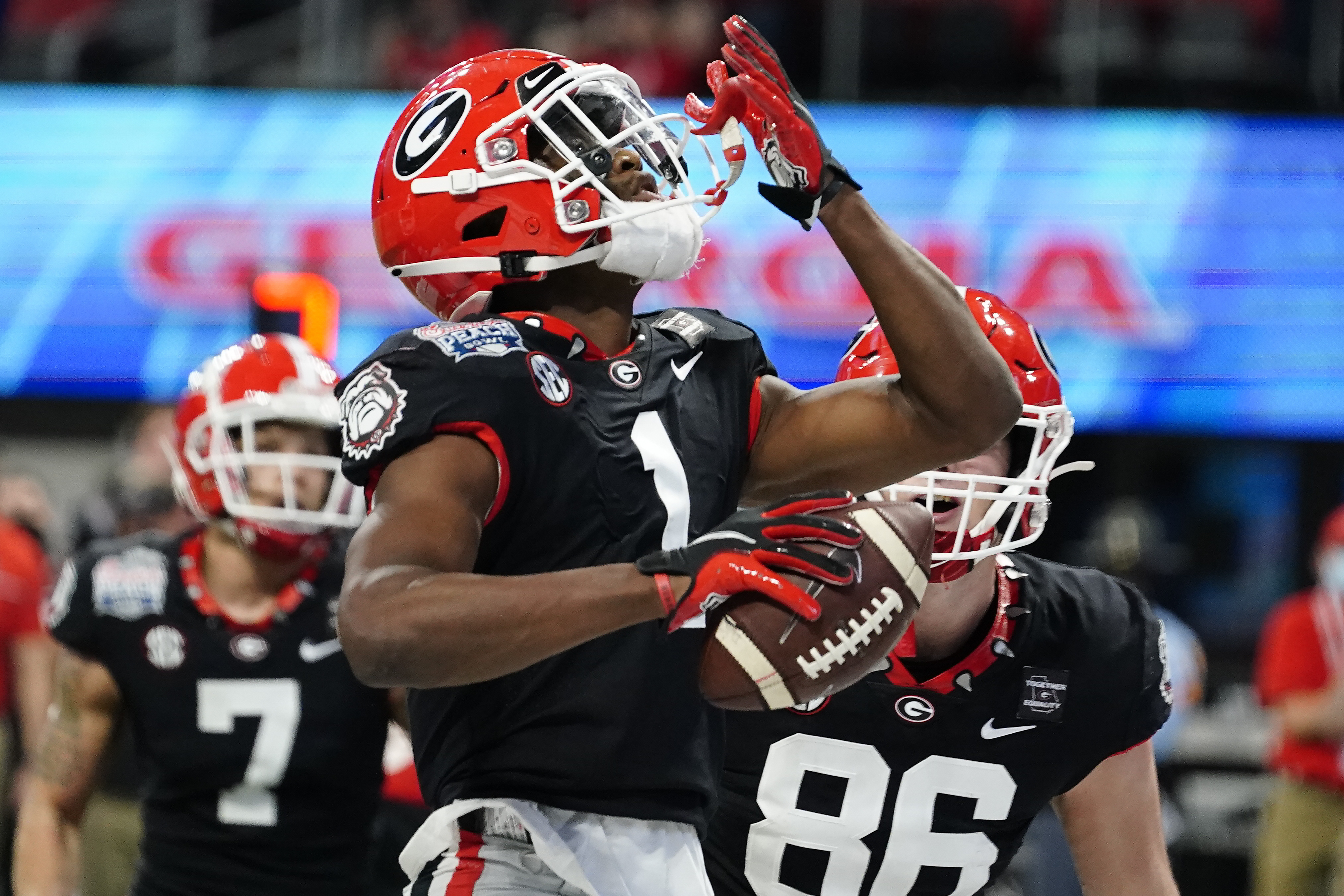 Georgia wide receiver George Pickens declares for NFL Draft, Georgia  Sports