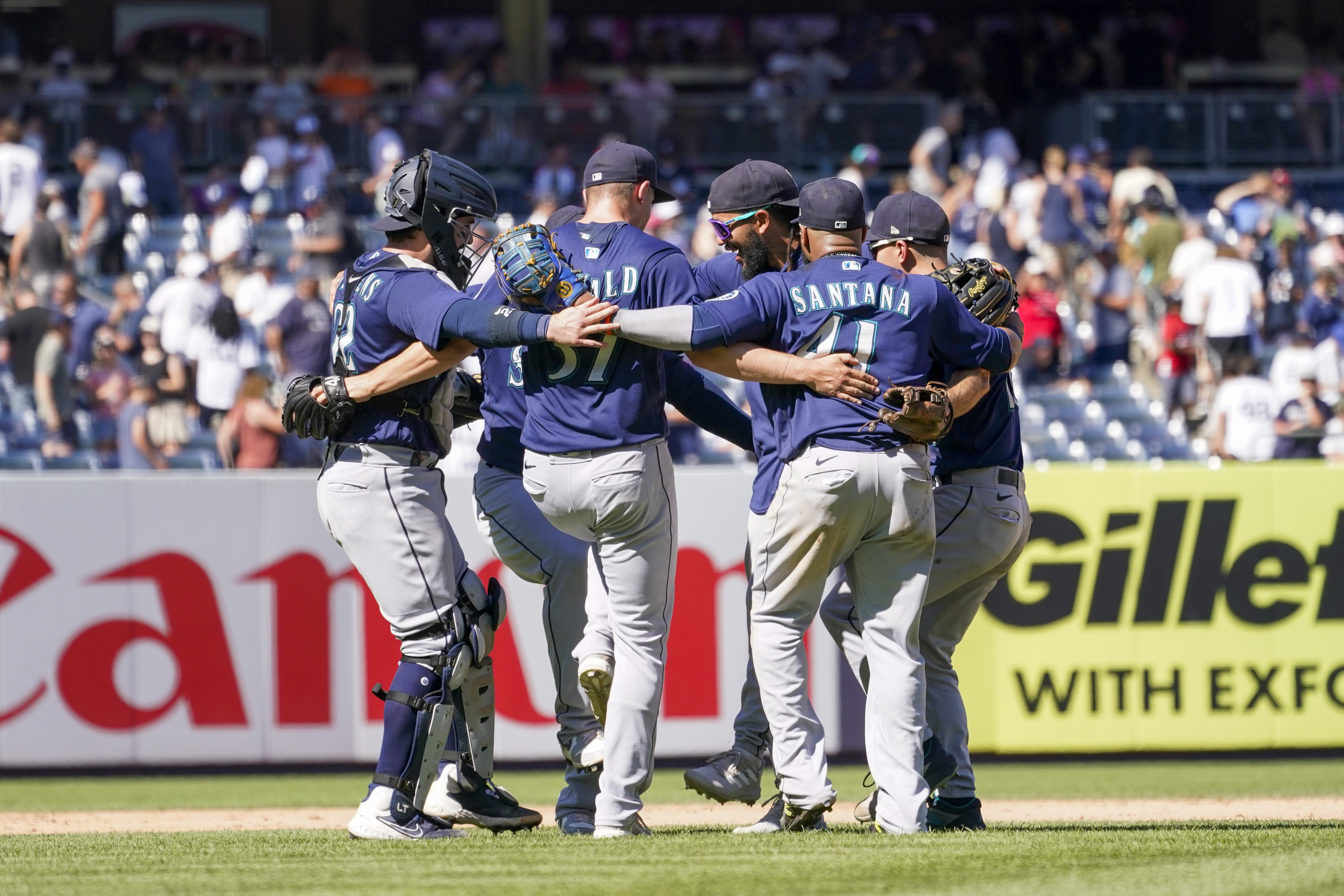 Kyle Higashioka says Josh Donaldson has helped his power in camp