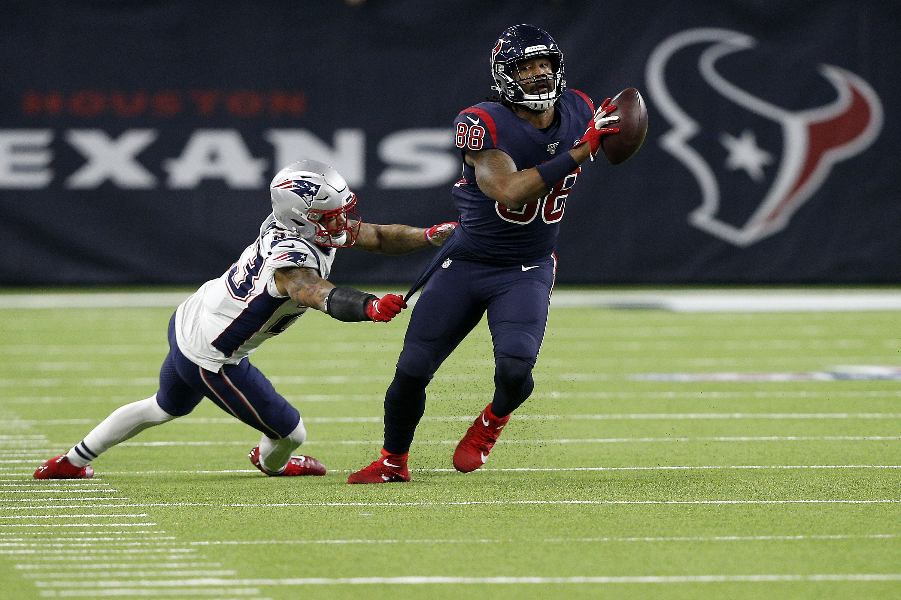 Texans tight end Jordan Akins: 'Finishing what I started'