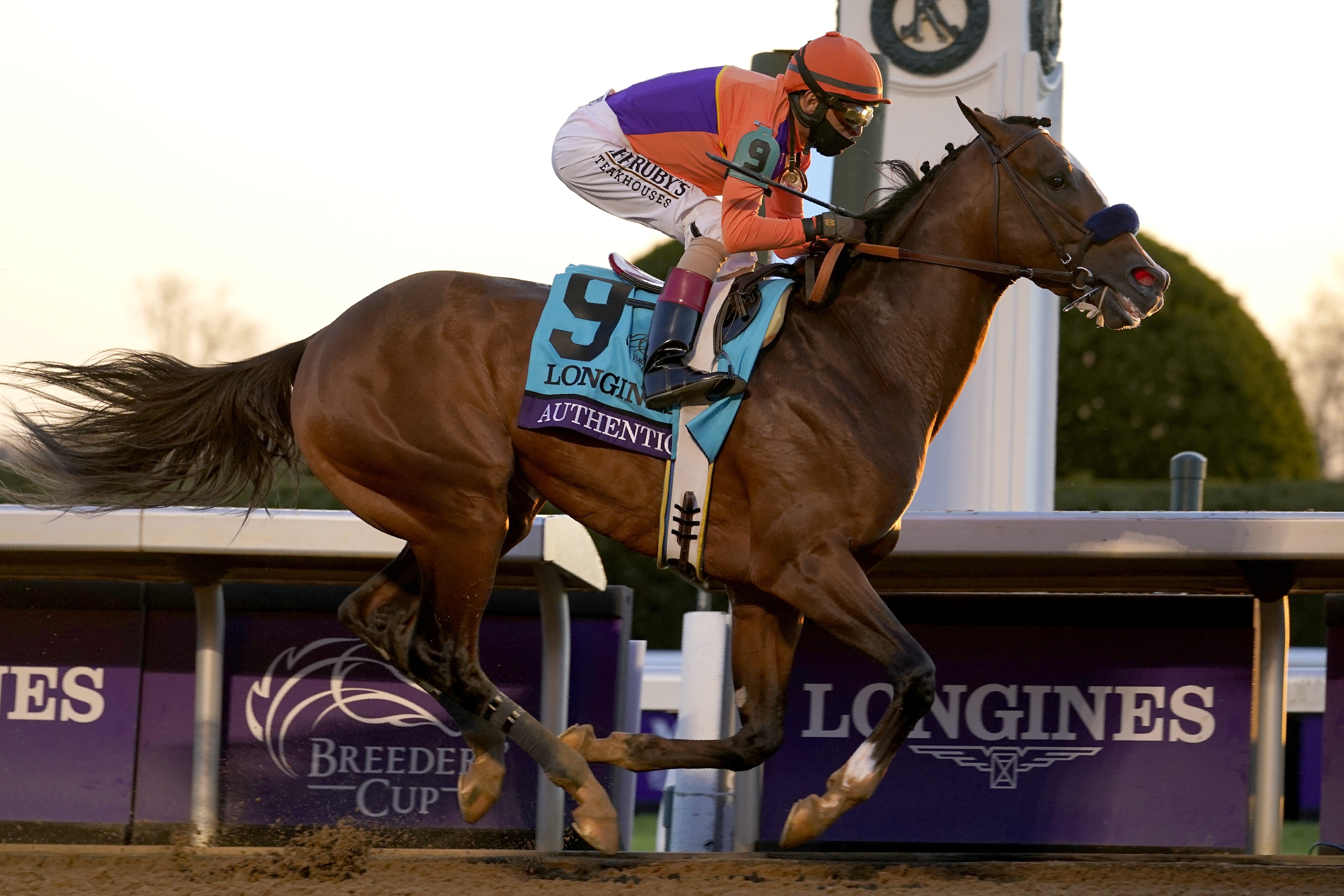 Authentic goes wire to wire to win Breeders Cup Classic