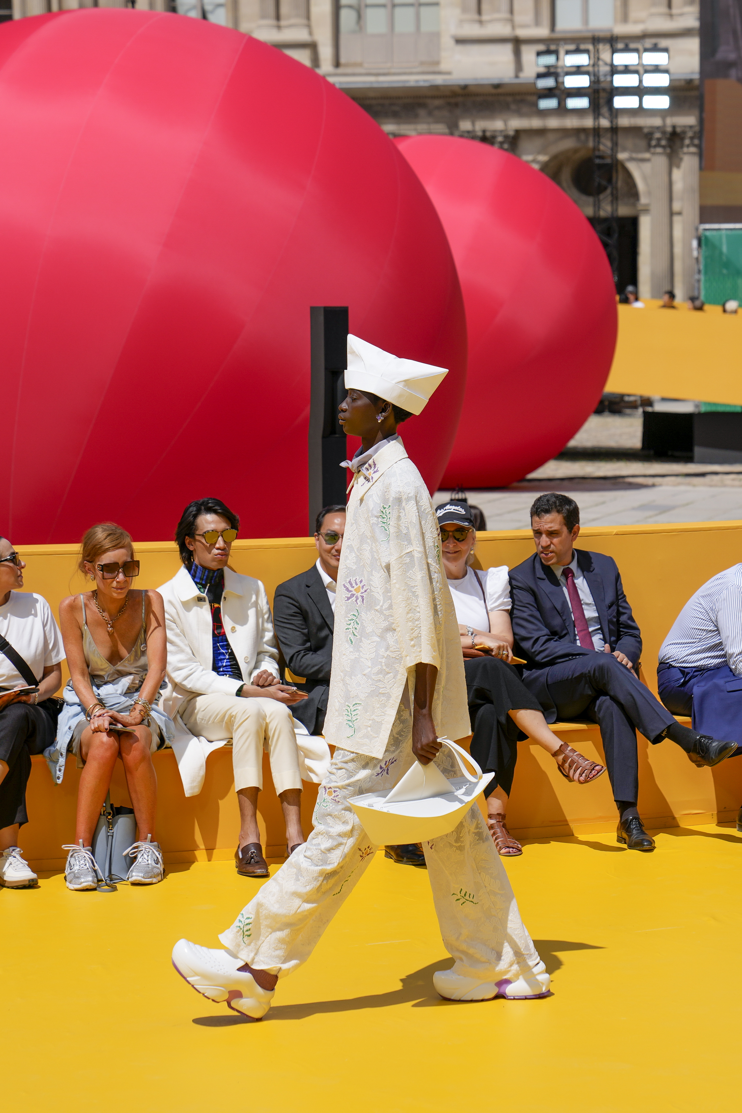 Watch Kendrick Lamar perform at Louis Vuitton's Fashion Week showcase