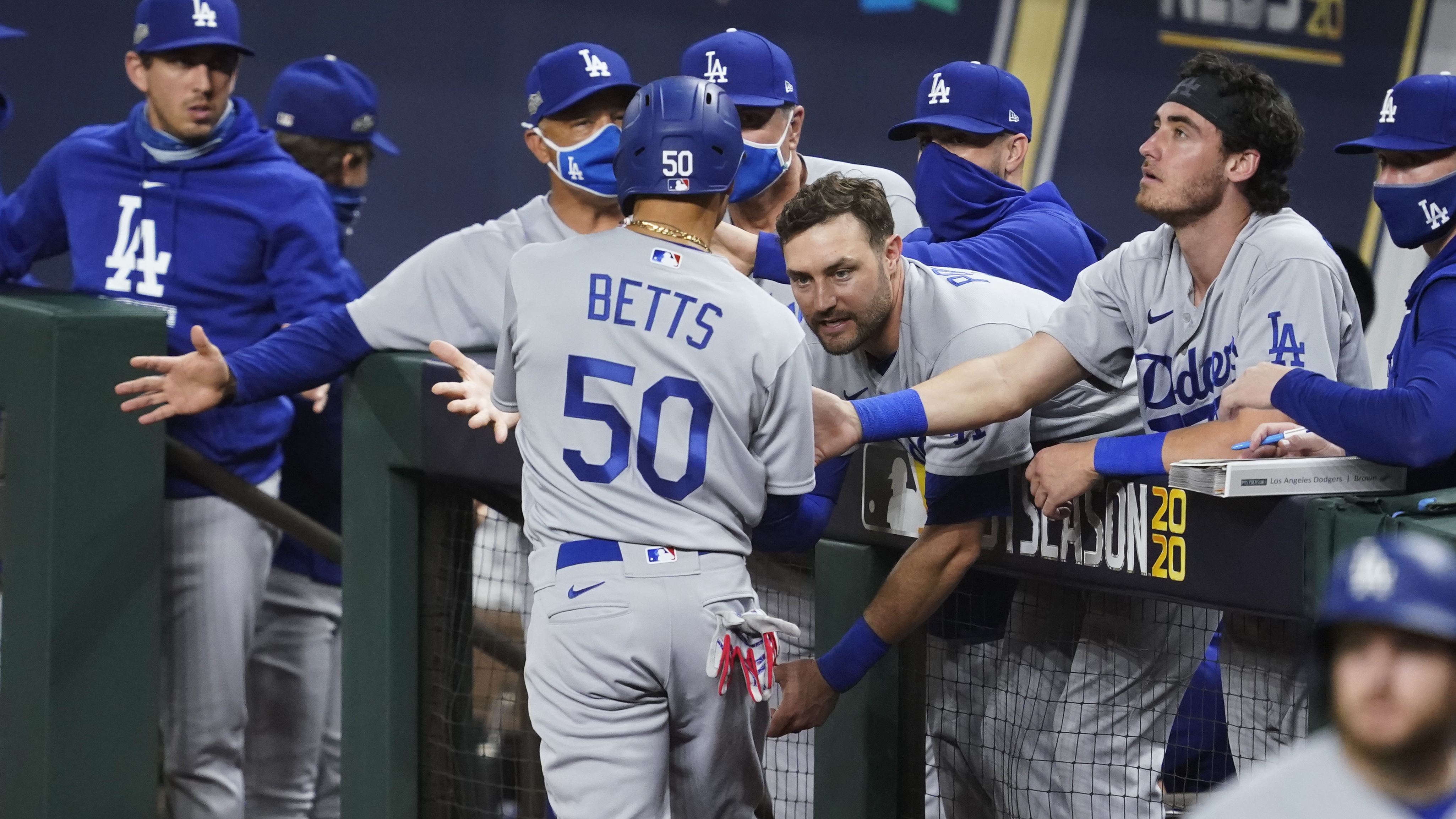 Cody Bellinger Game Used Home Jersey (Hit Grand Slam) - 4/2/19