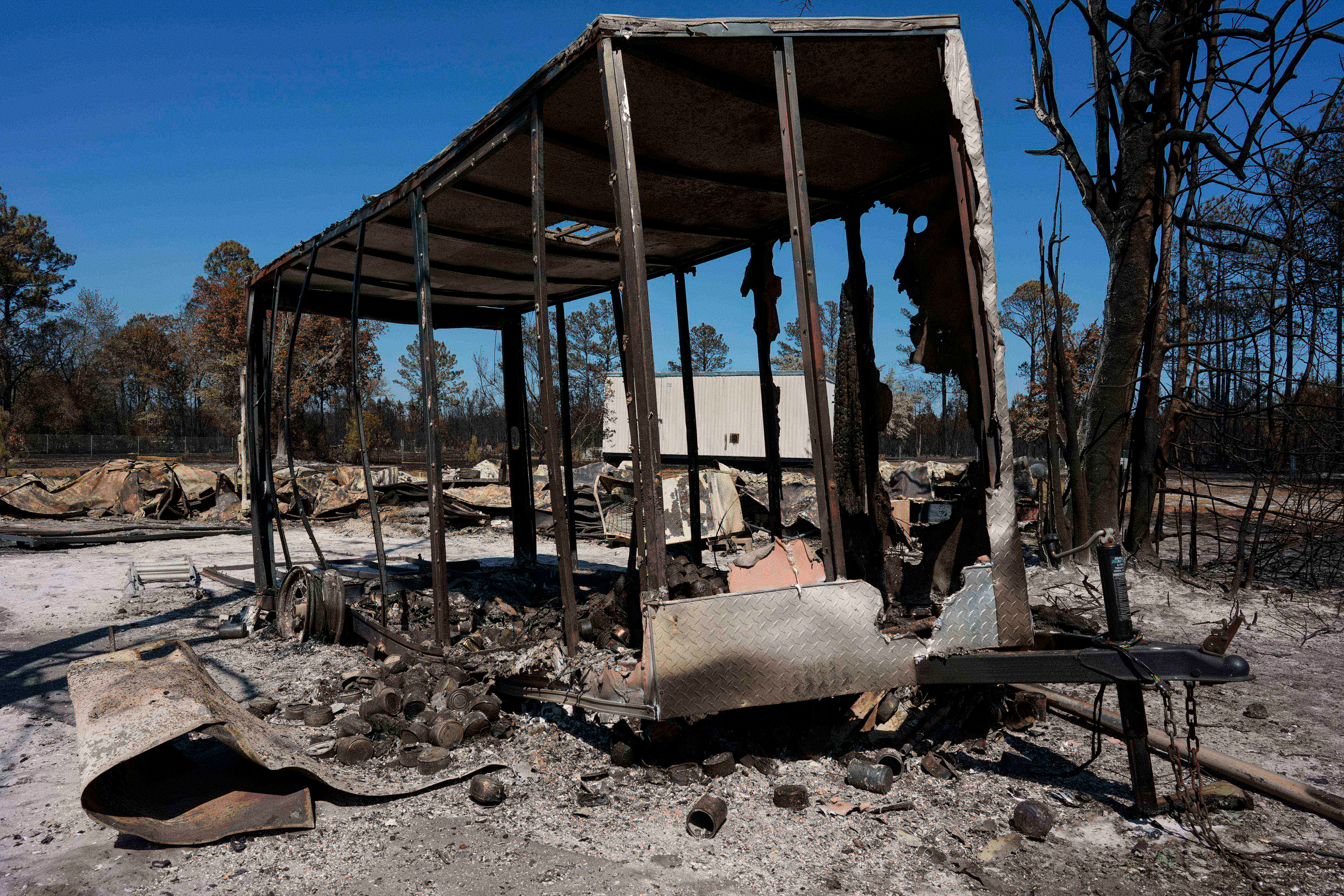 Georgia blaze shows how climate change has led to more wildfires