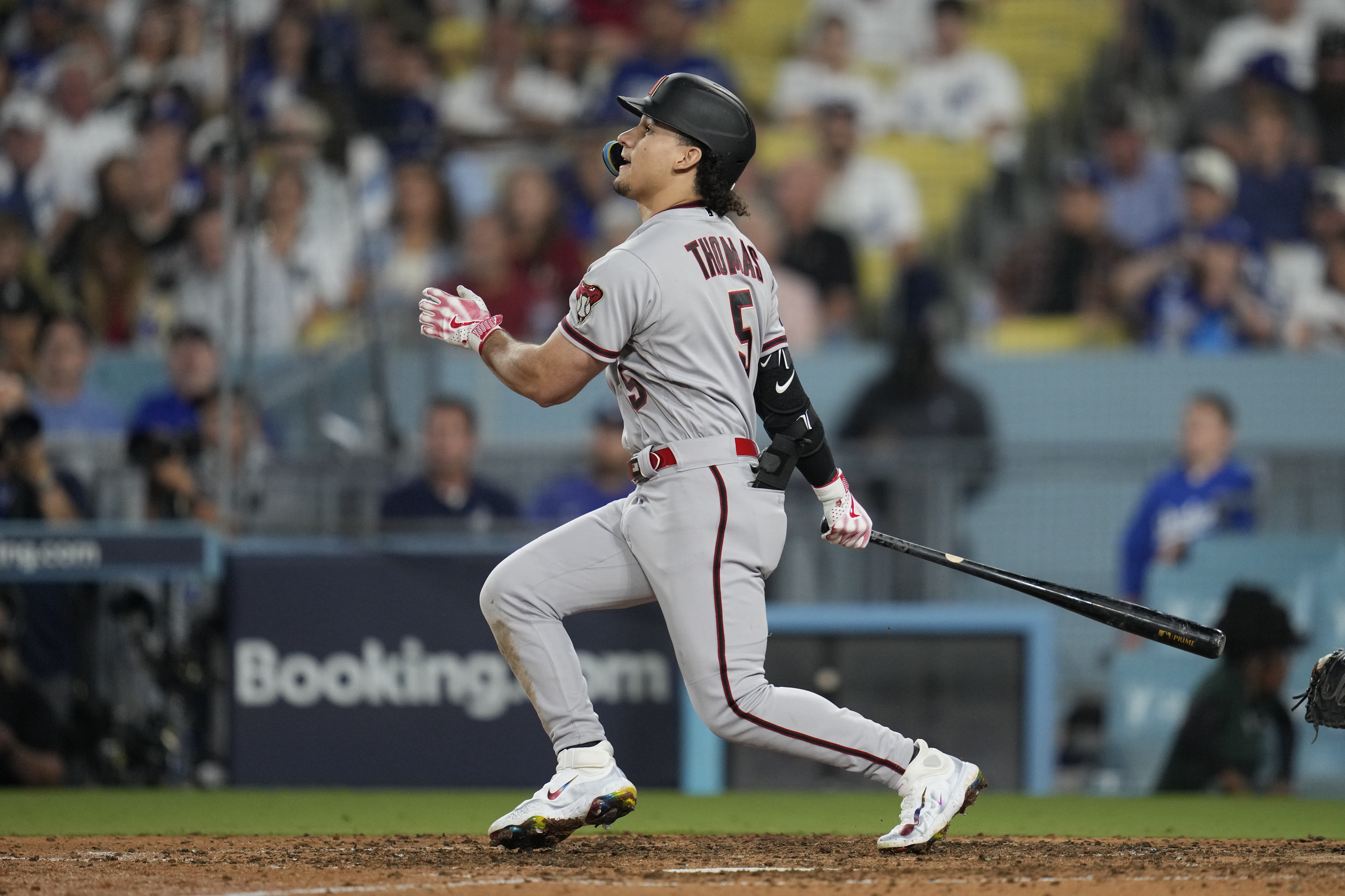 Moreno hits 3-run homer off Kershaw as Diamondbacks beat Dodgers 11-2 in  NLDS opener - WTOP News