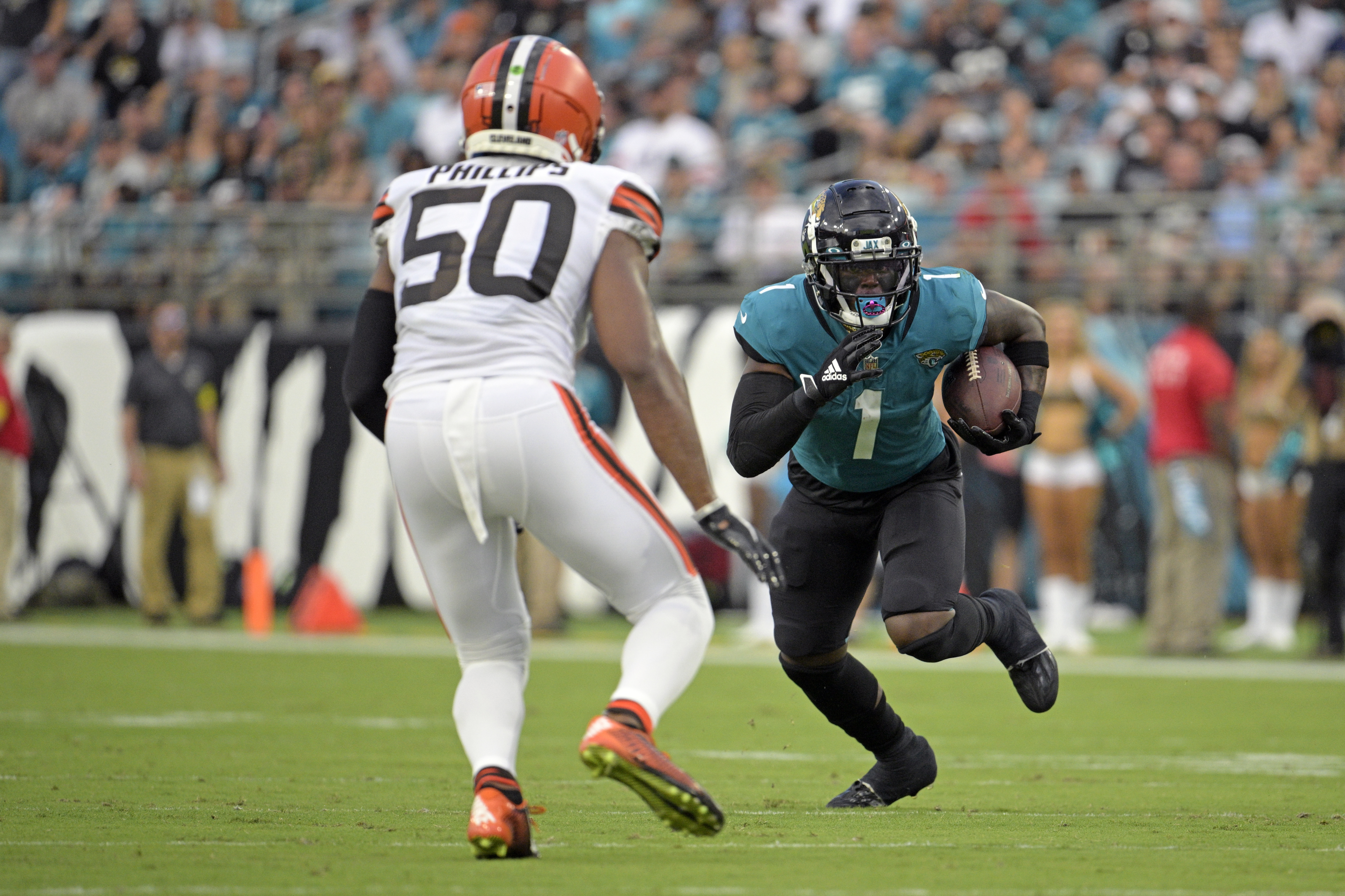 Deshaun Watson speaks before Browns' preseason opener vs. Jaguars