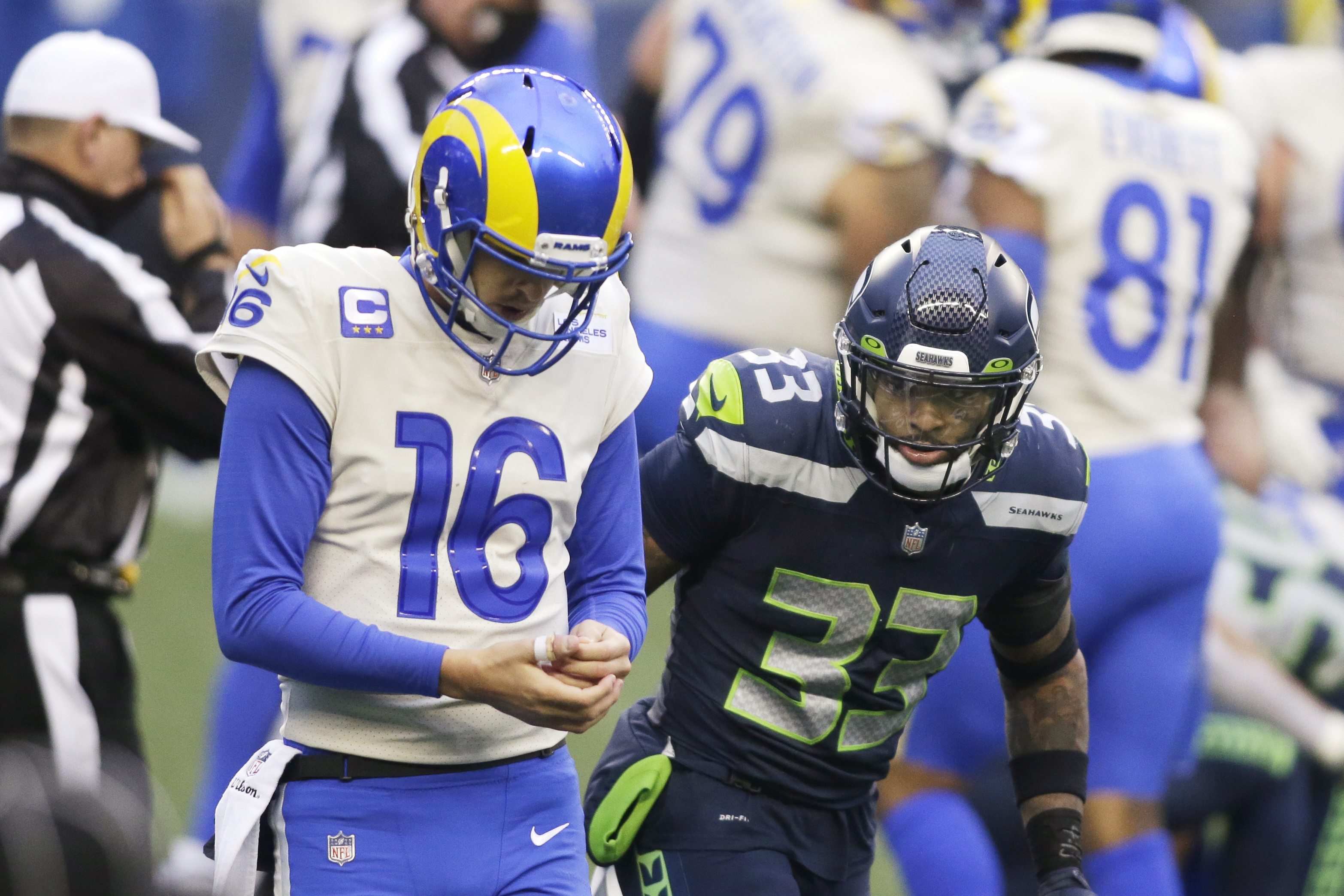 Rams beat Seahawks 30-20 in NFC wild-card playoff game