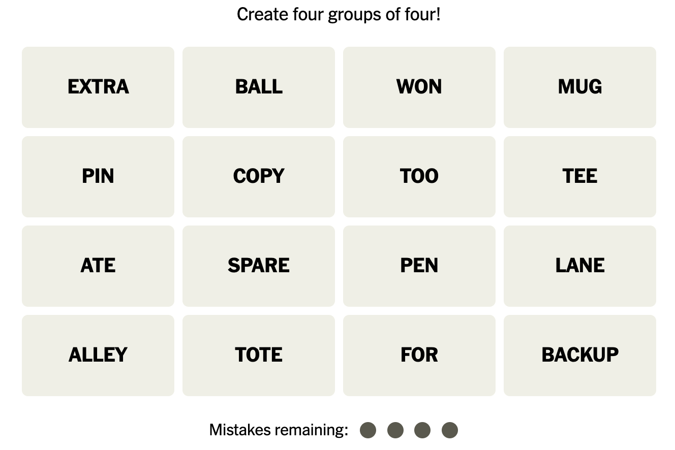 Missing 11' and 'Who Are Ya?' The Wordle-inspired football