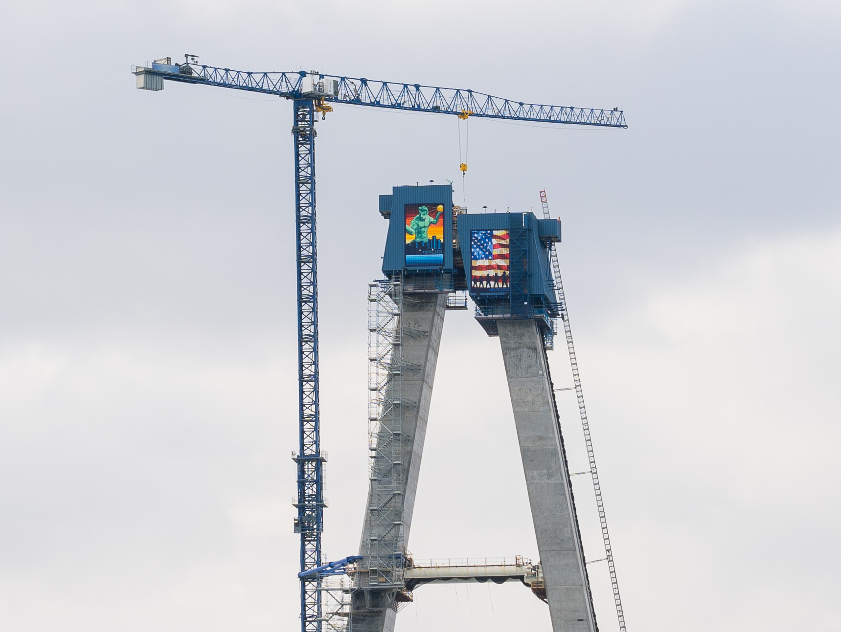 Gordie Howe Bridge towers entering 'next and final build phase