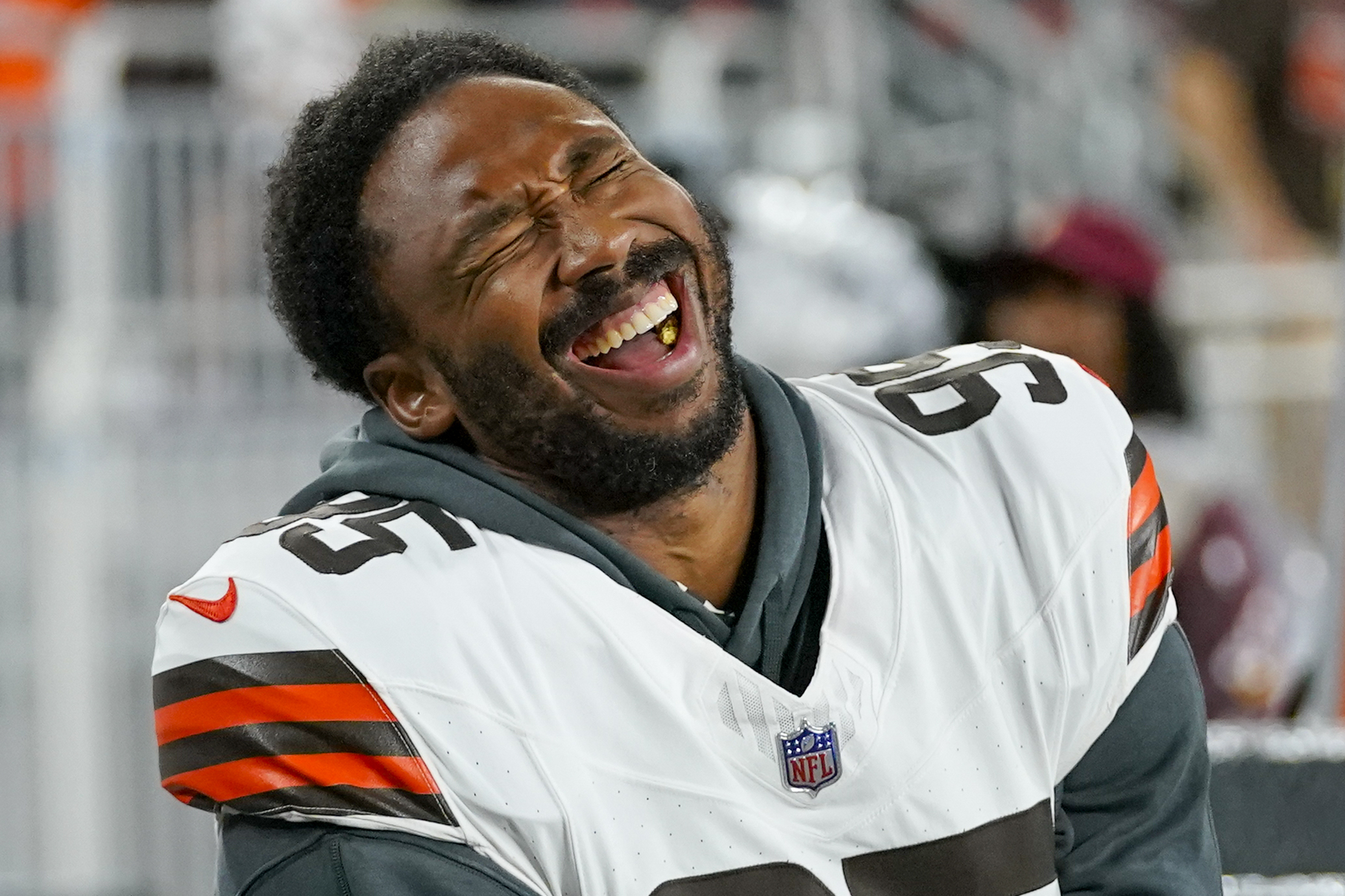 Browns defensive star Myles Garrett chasing greatness, hoping for picture  perfect season