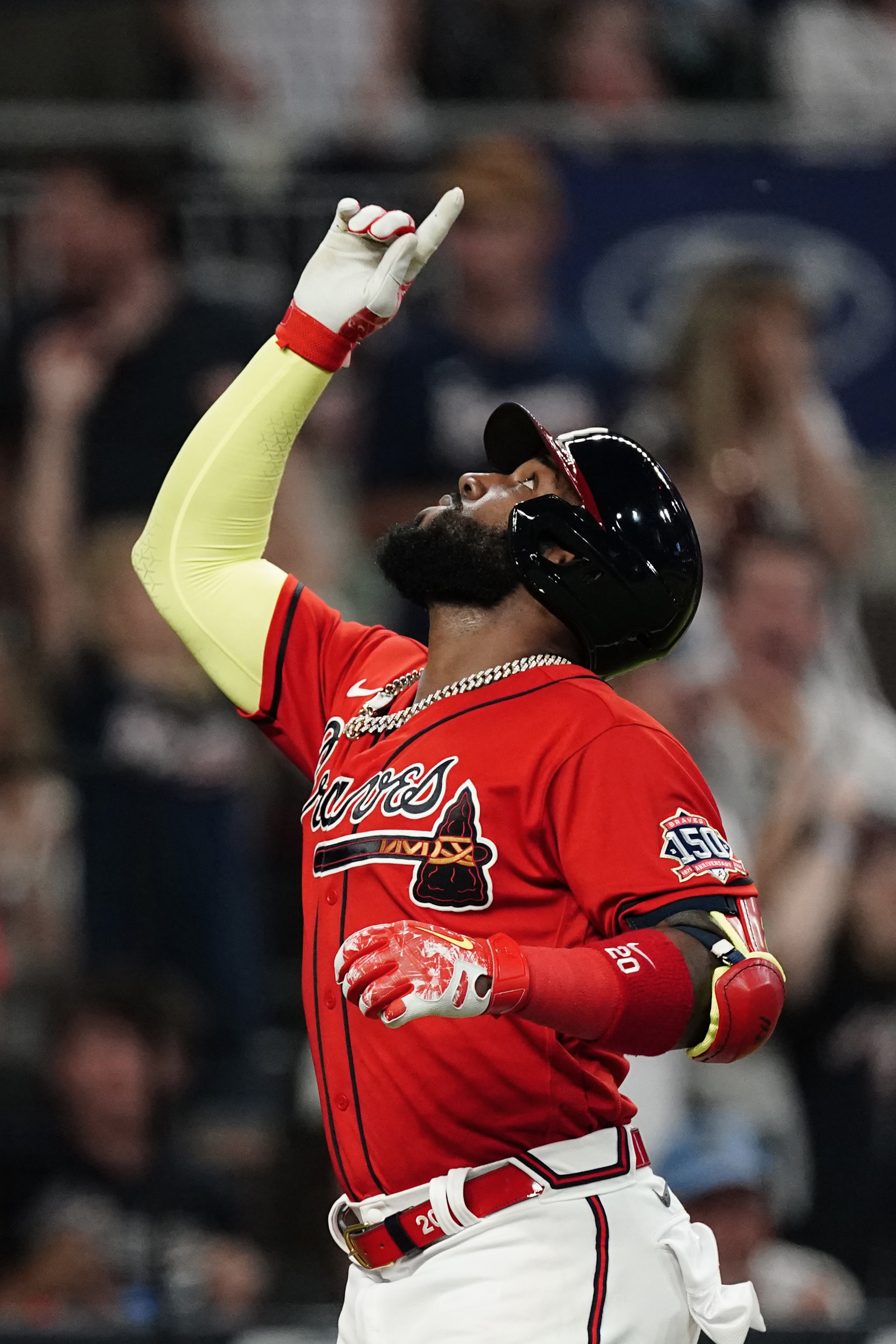 Former All-Star upset over Marcell Ozuna selfie celebration on home run