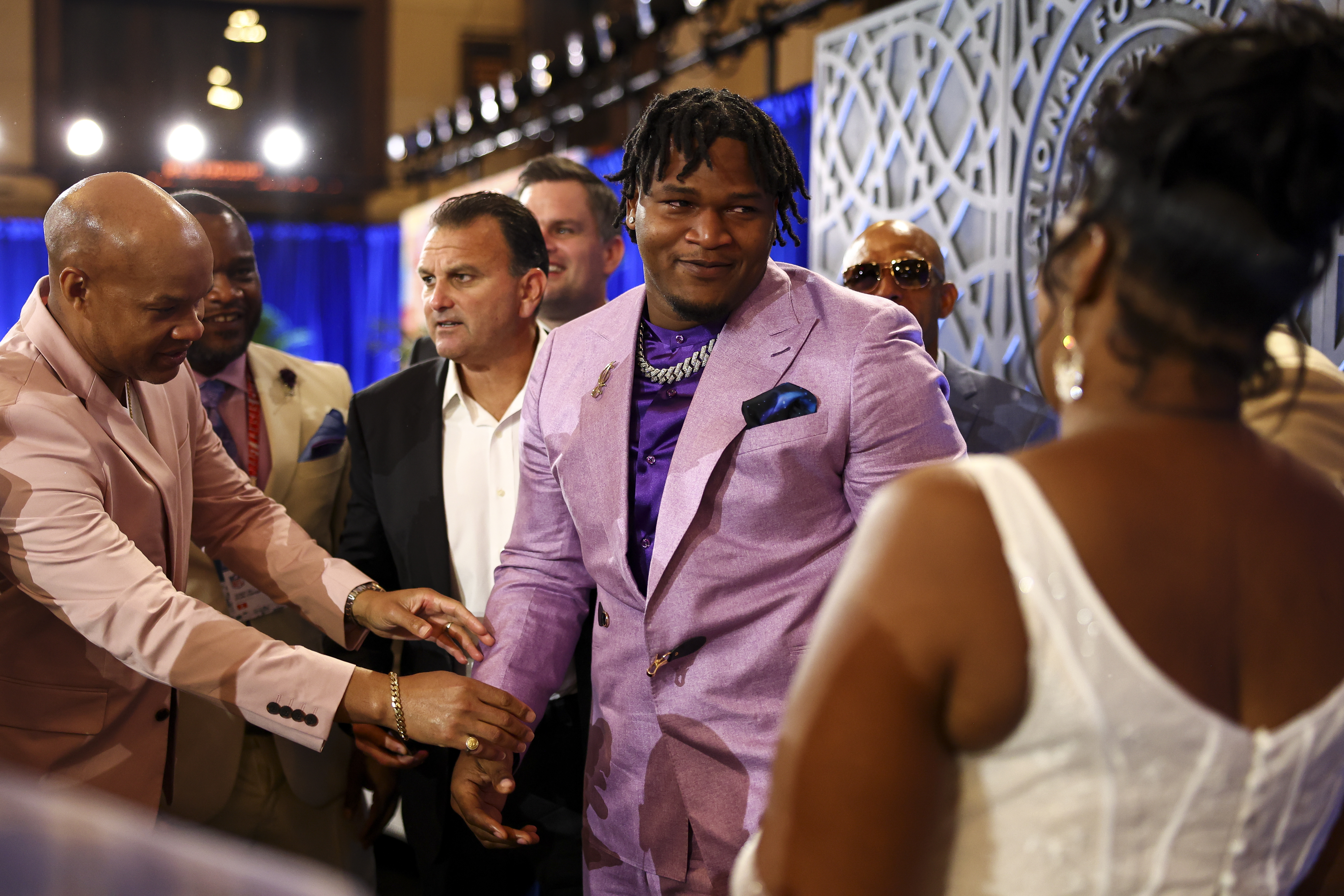 NFL draft 2022 -- Prospects sport suits, jewelry and more in Las