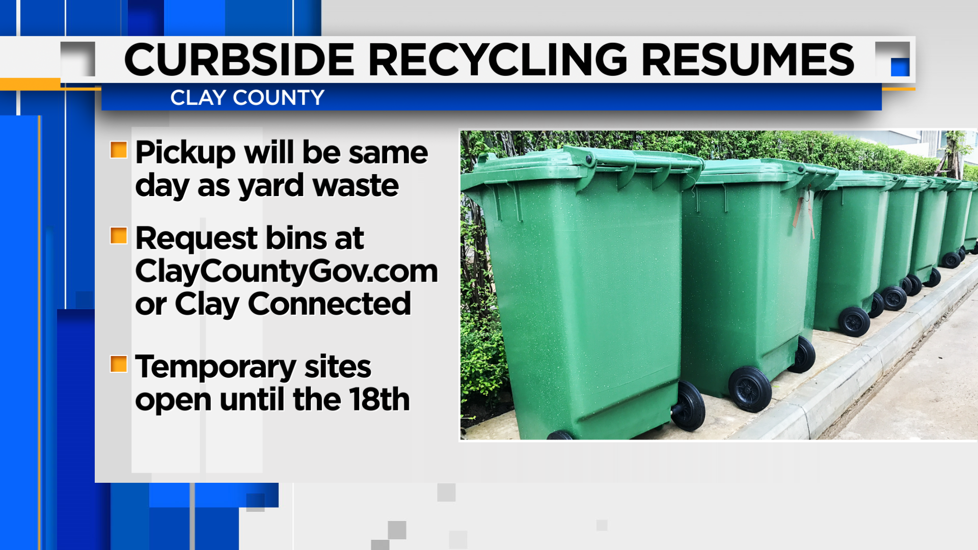 Curbside Yard Waste Collection Resumes March 1