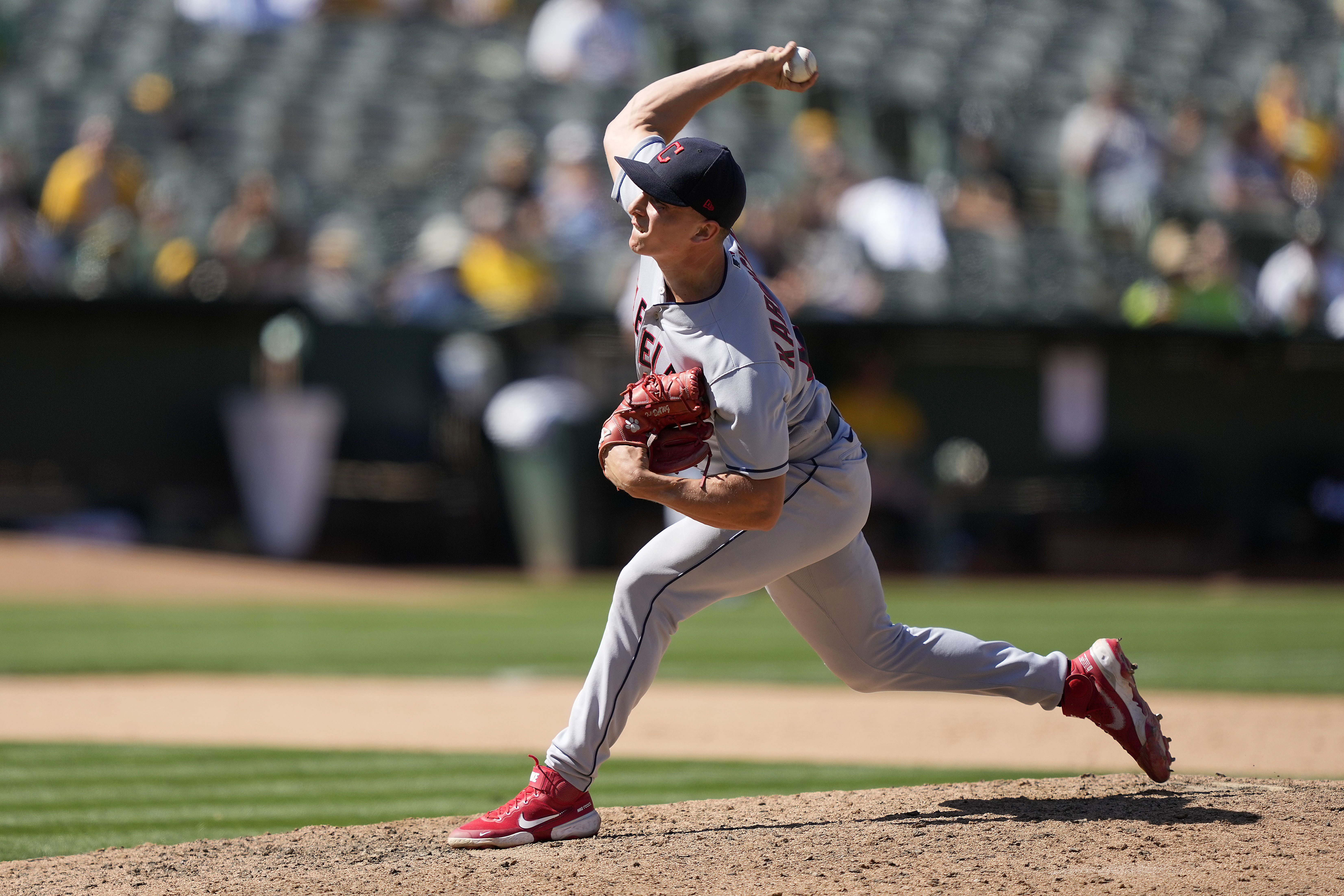 Karinchak has bright future in Indians’ bullpen