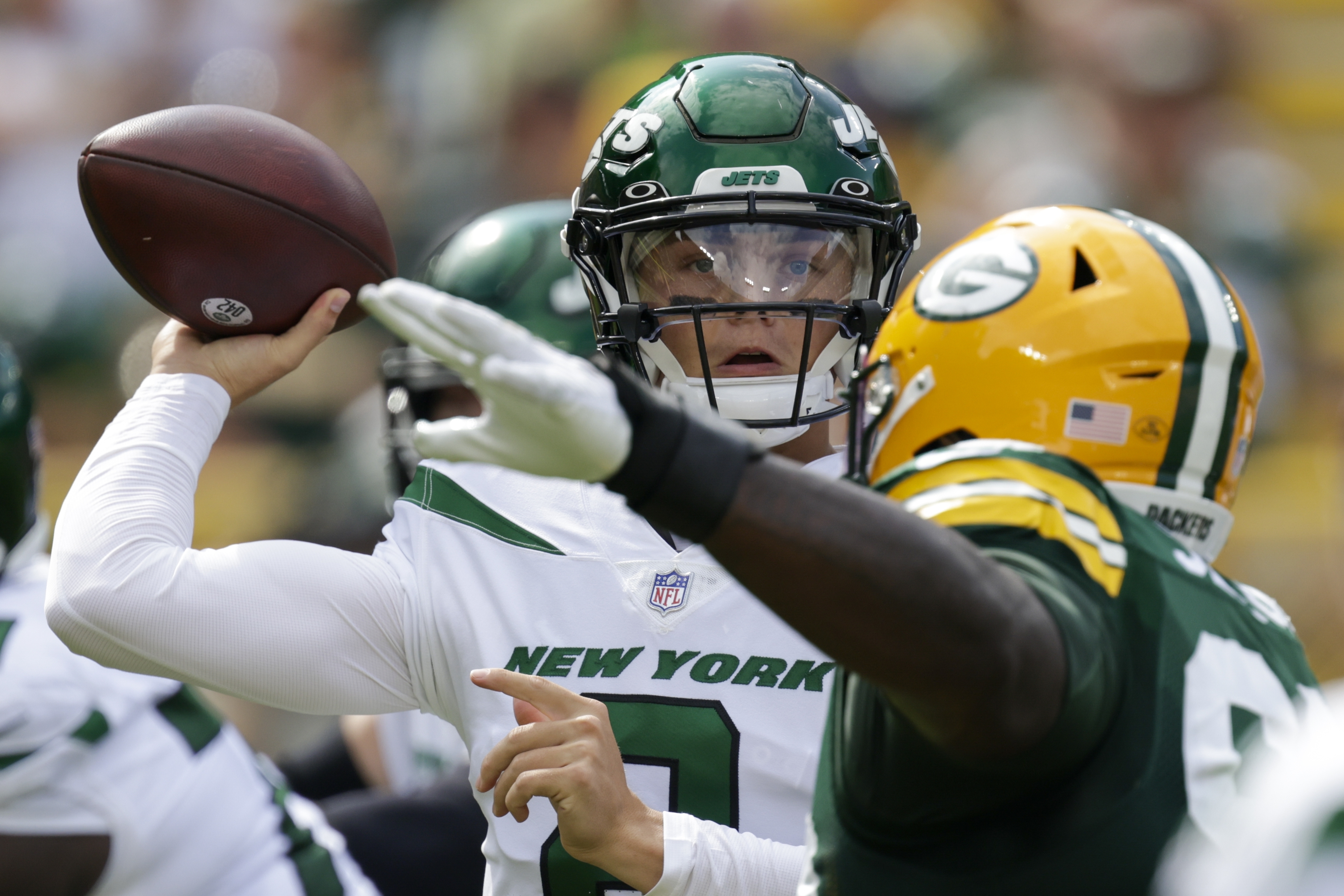 NFL: New York Jets at Green Bay Packers