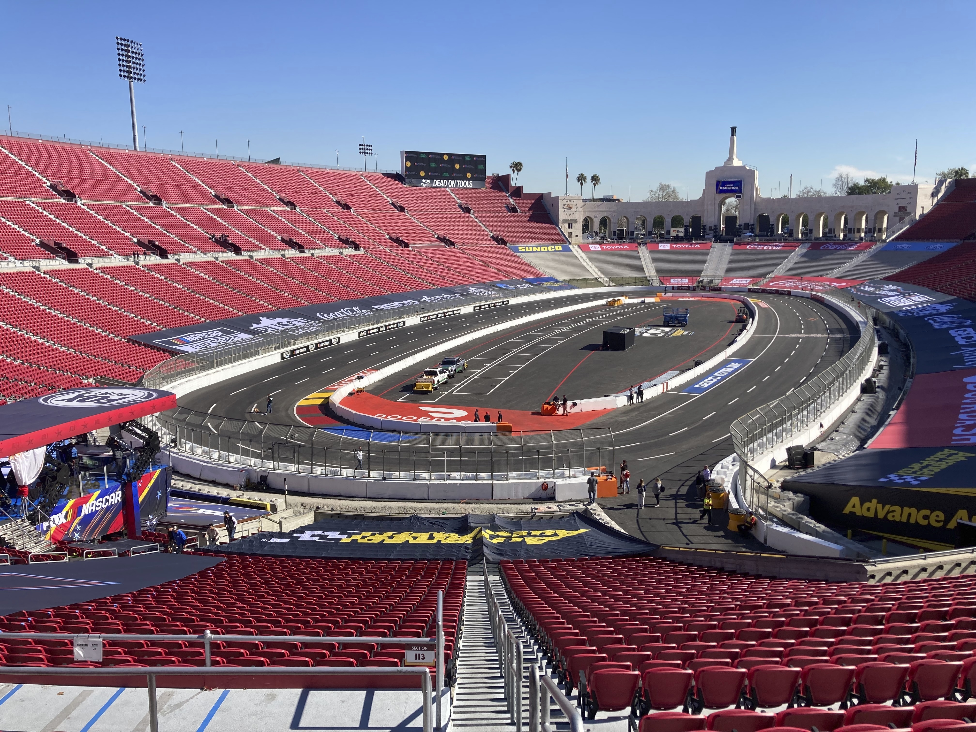 NASCAR bet more than $1 million to bring cars into Coliseum