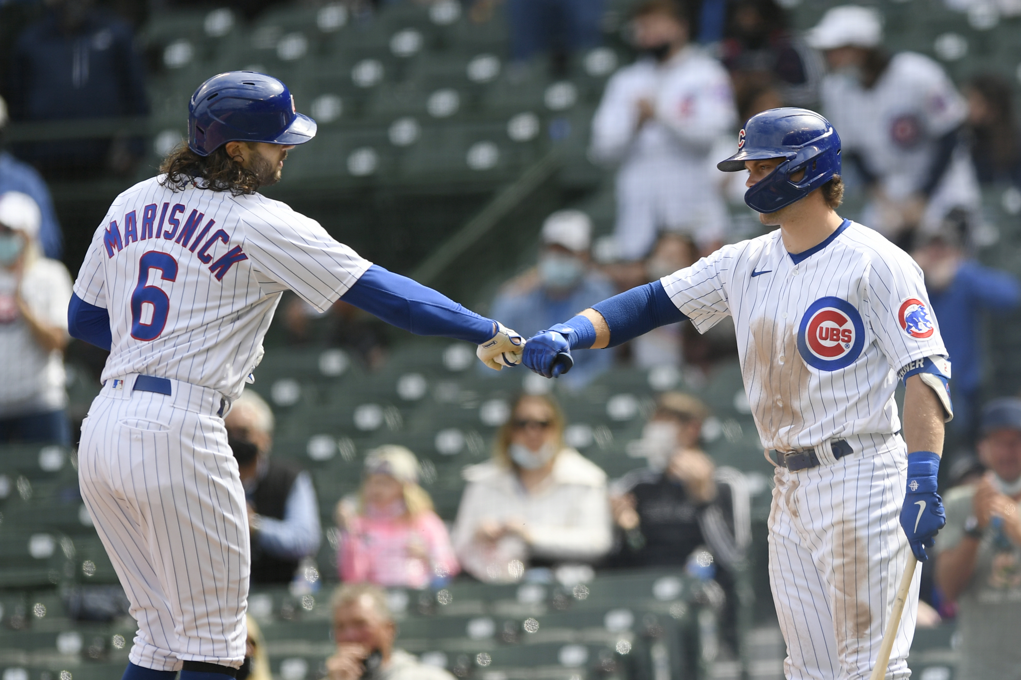 Mets relay throws out Cubs' Jake Marisnick at home