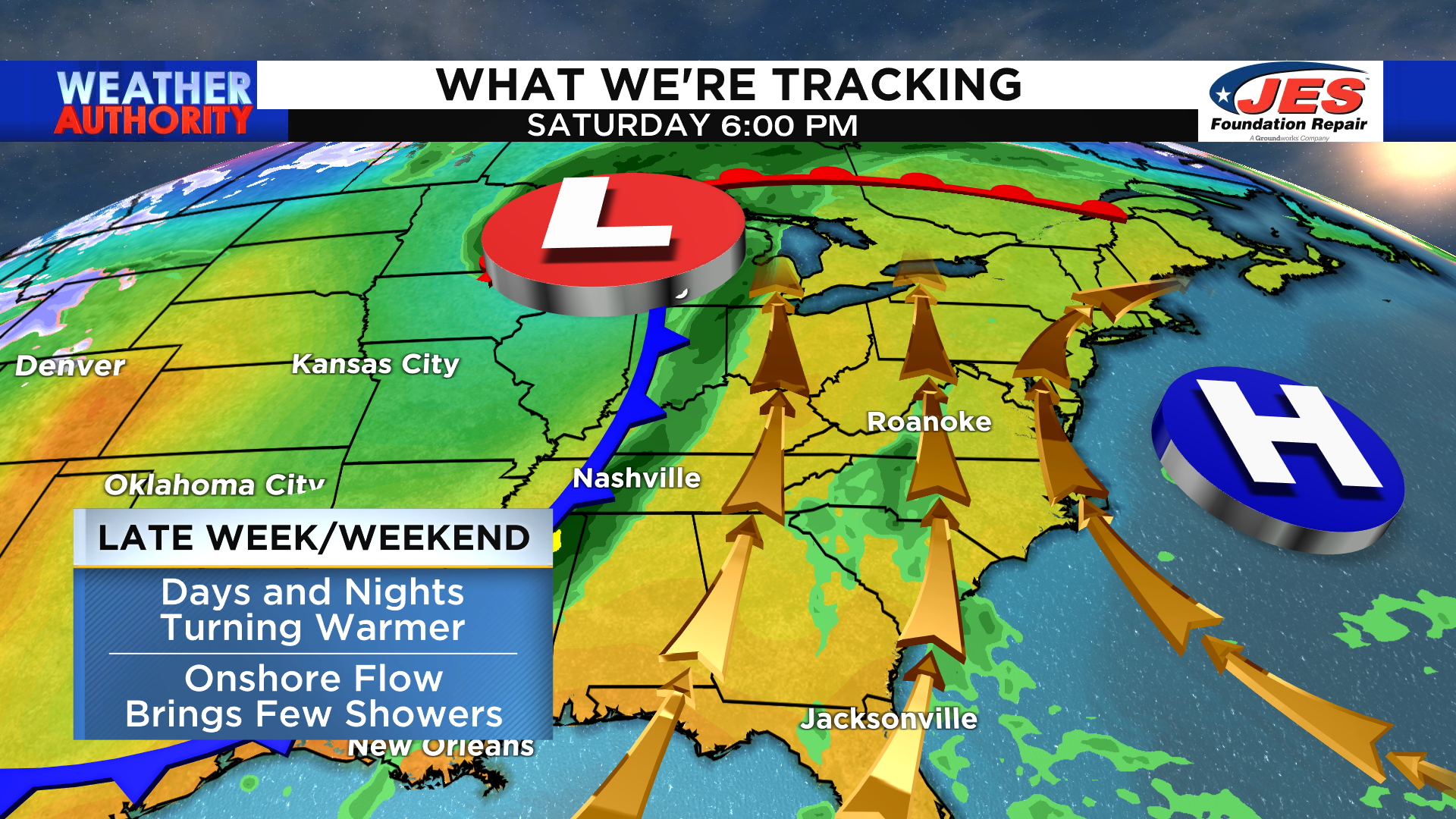 Changes coming: Tracking a pair of cold fronts between Friday and