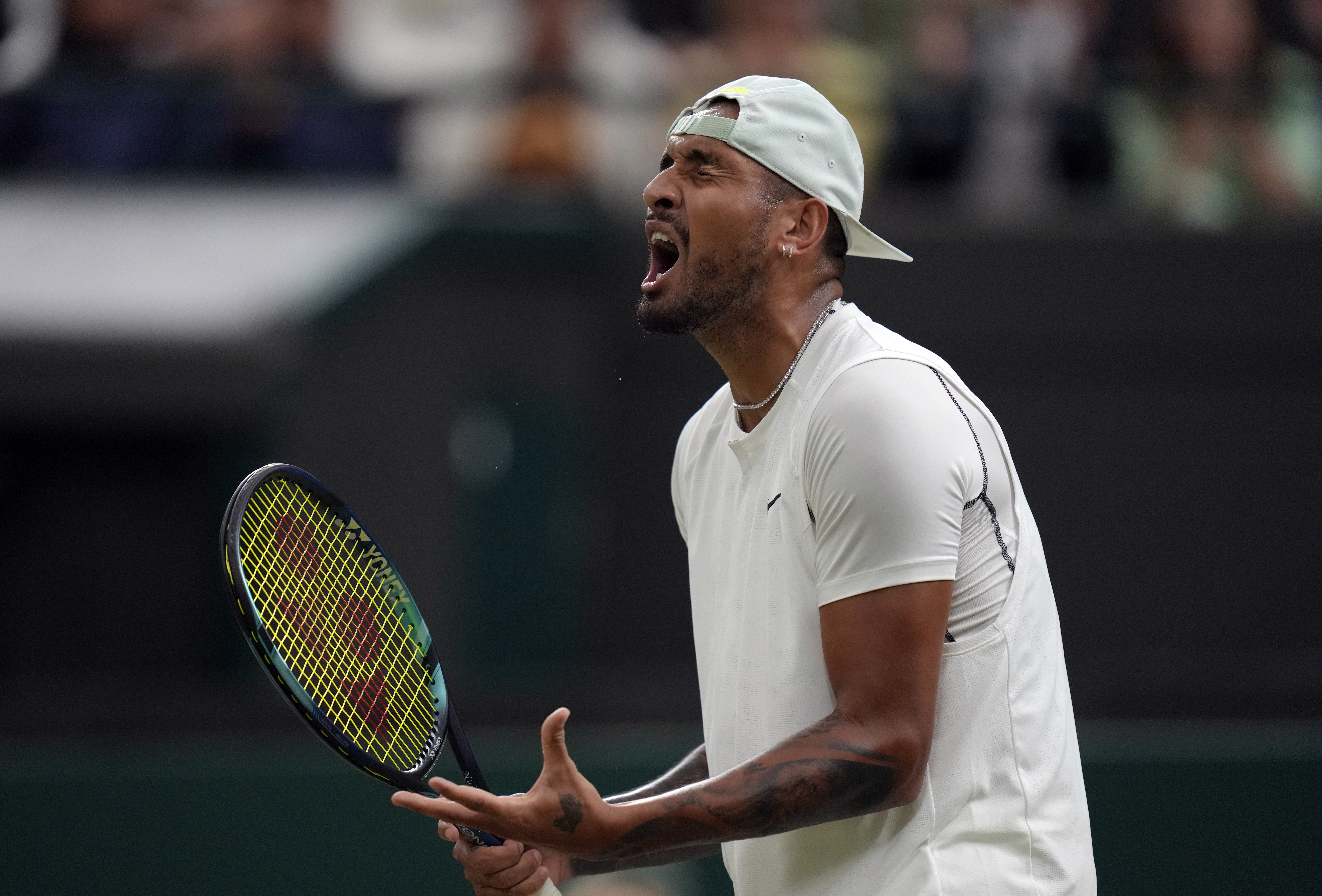 Wimbledon updates Kyrgios ousts Tsitsipas in 3rd round