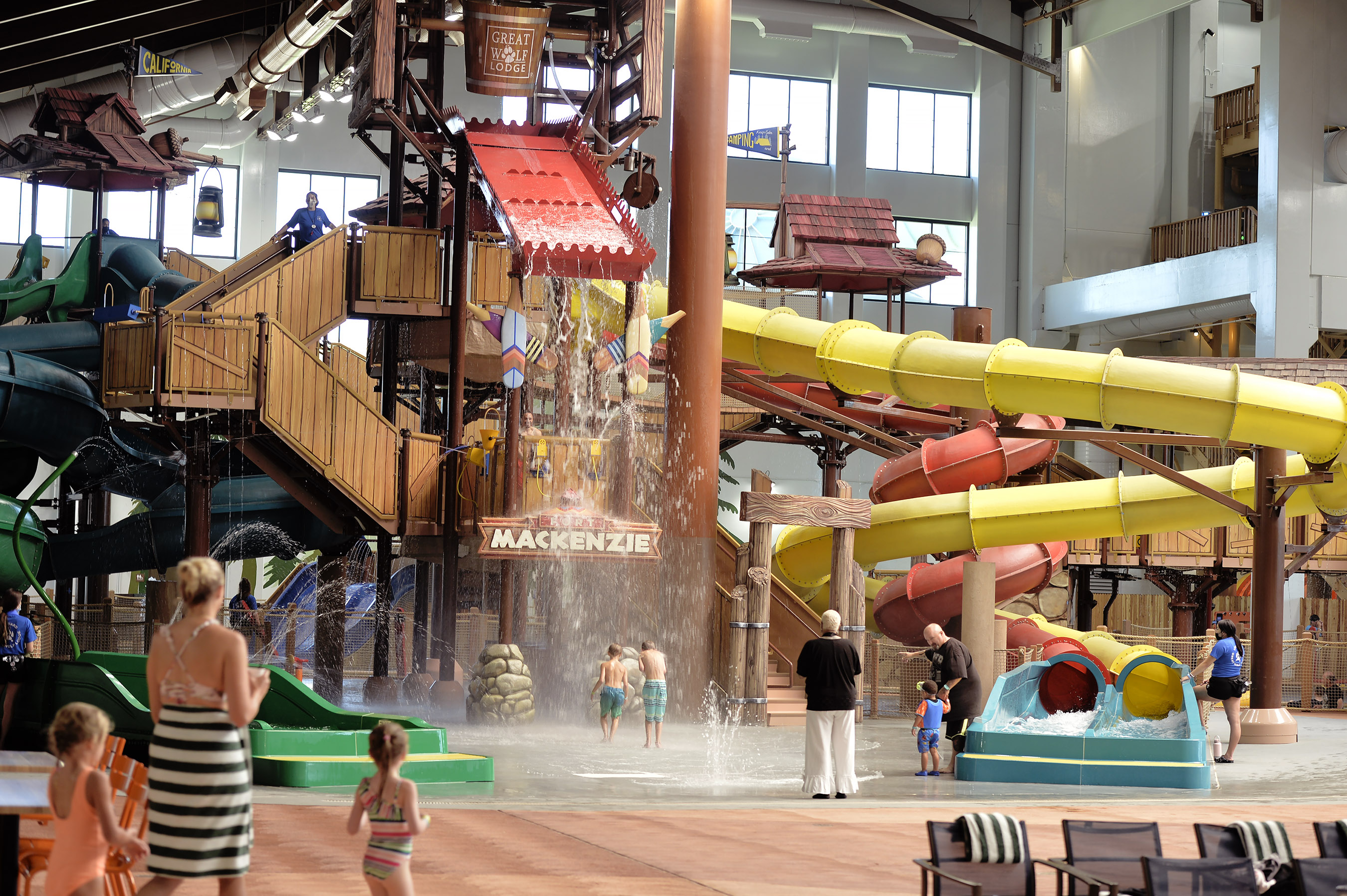 The Water Works Indoor Water Park Map