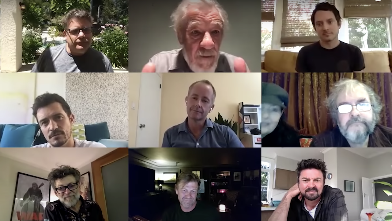 Lord of the Rings' Cast Reunites and Raises $80K for Charity: Watch the  Zoom-union