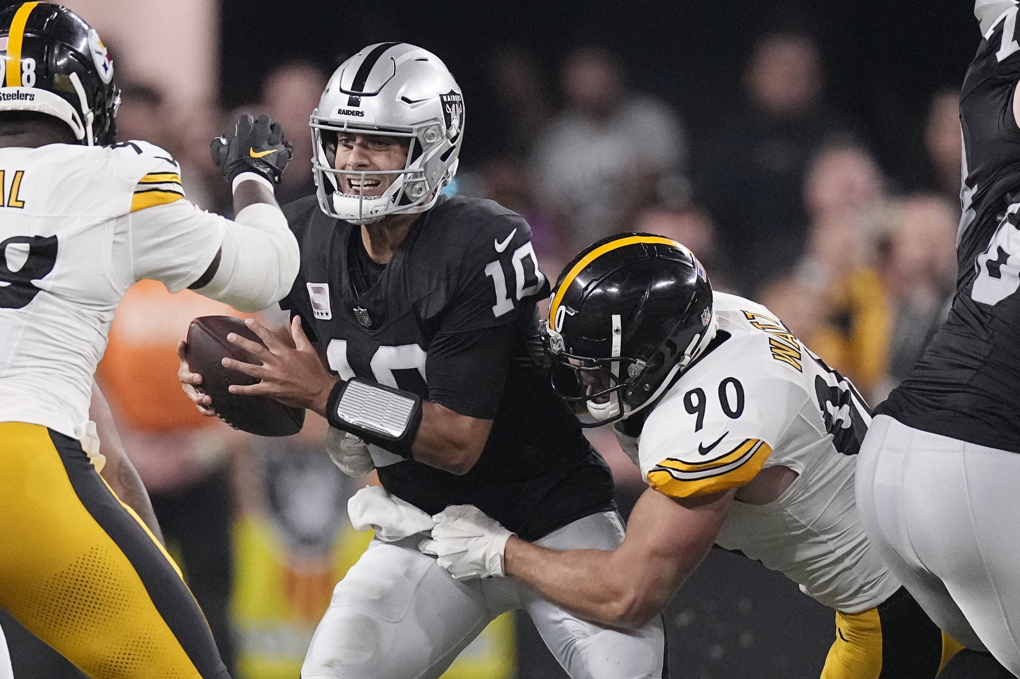 raiders steelers tv