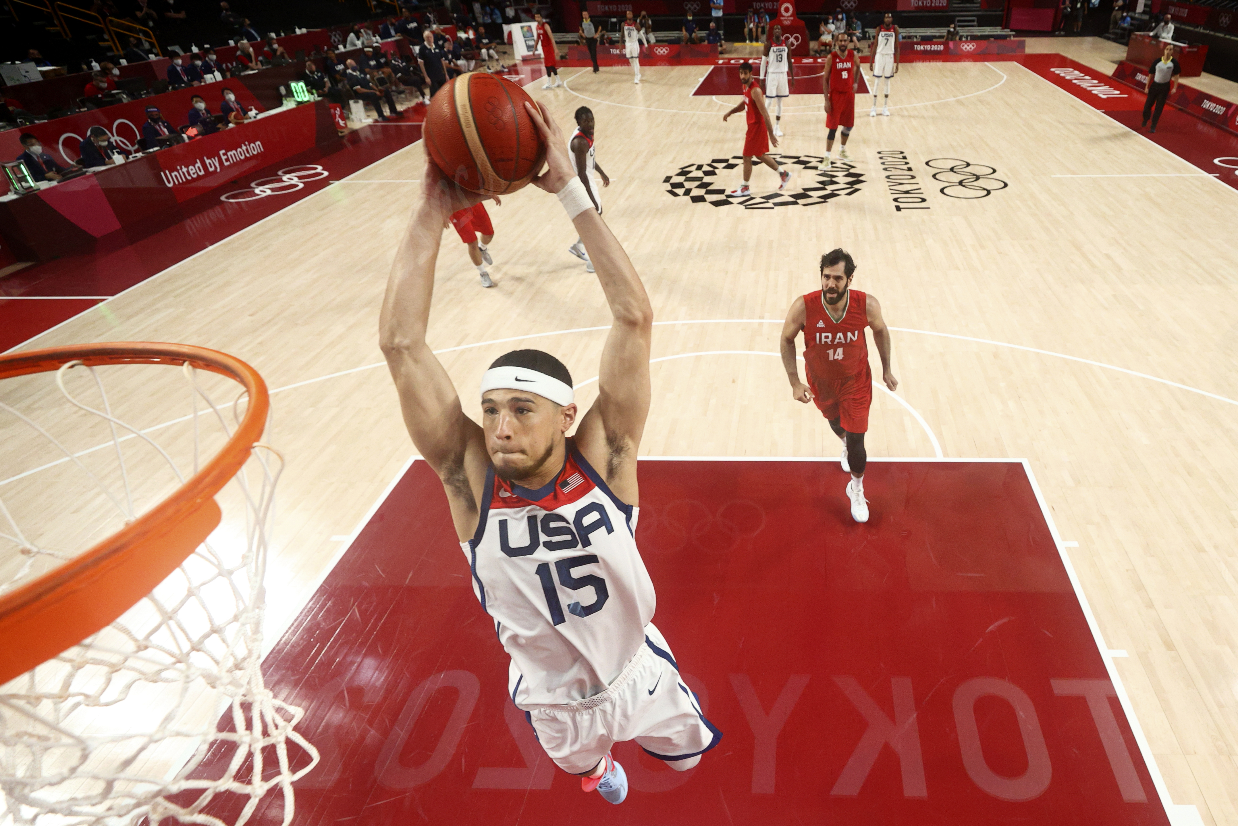 Trio of NBA Finals players finally arrives at Tokyo Olympics