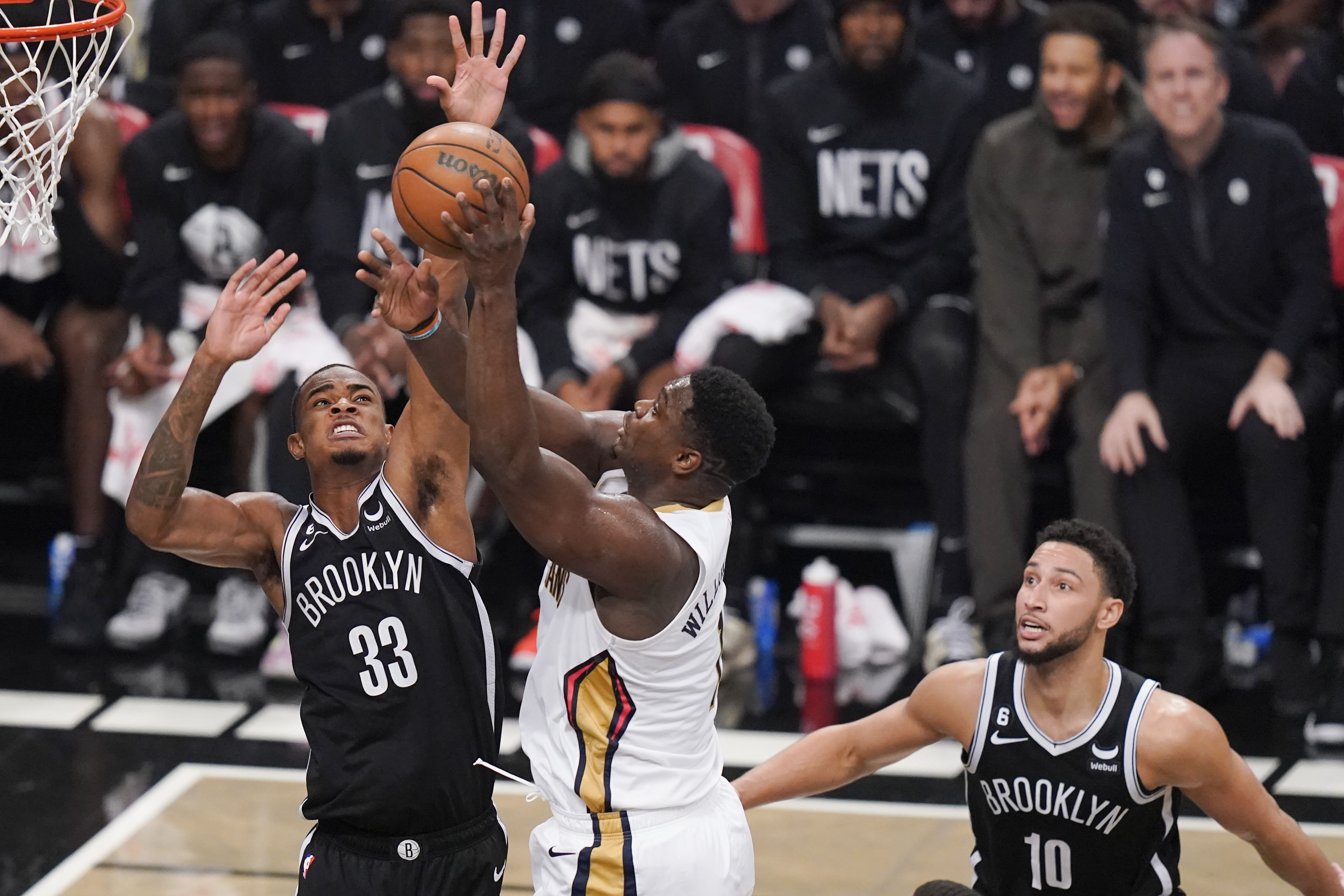 Nets lose opener to Pelicans, 130-108, as Ben Simmons fouls out
