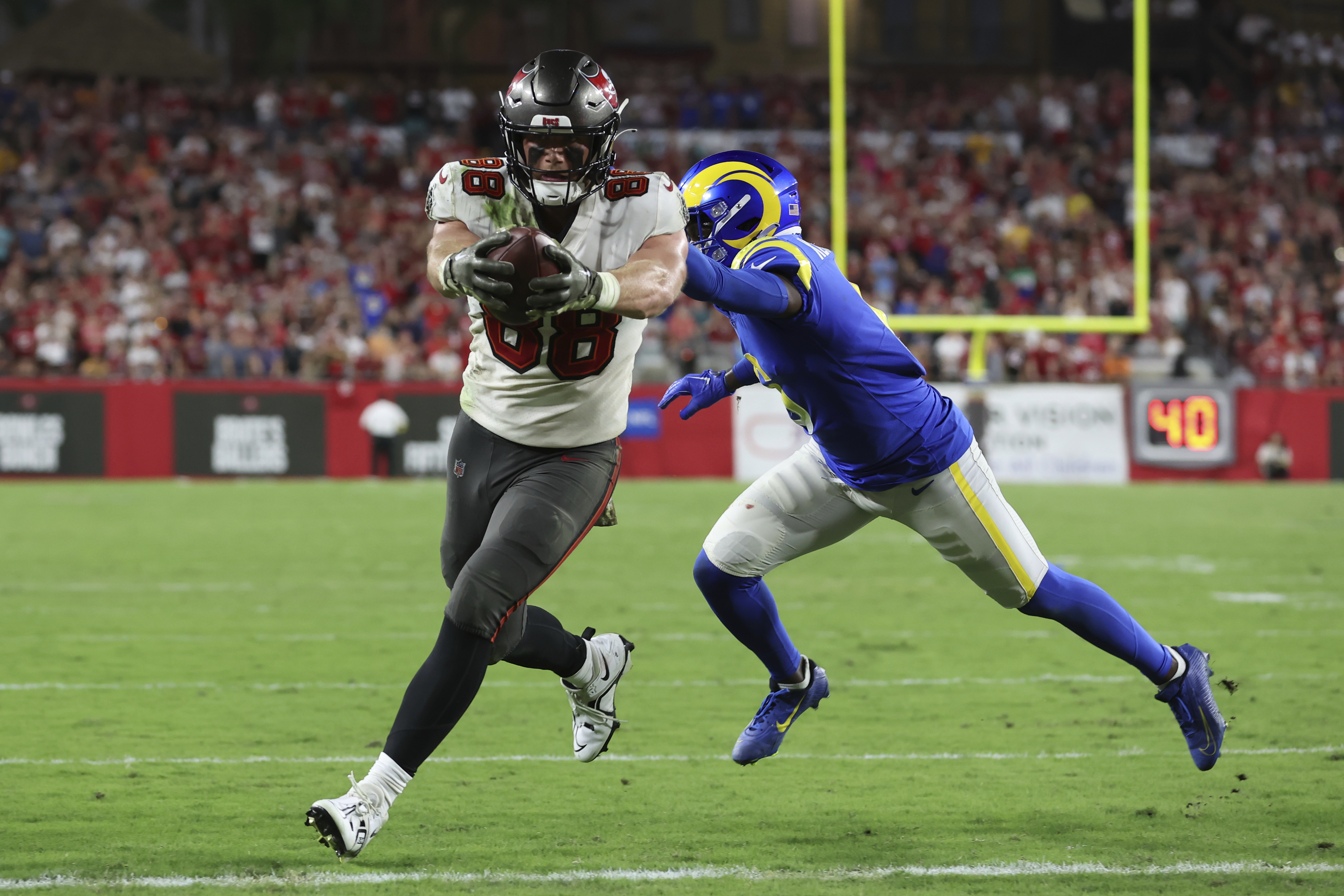 Los Angeles Rams offensive tackle Alaric Jackson (68) during a NFL