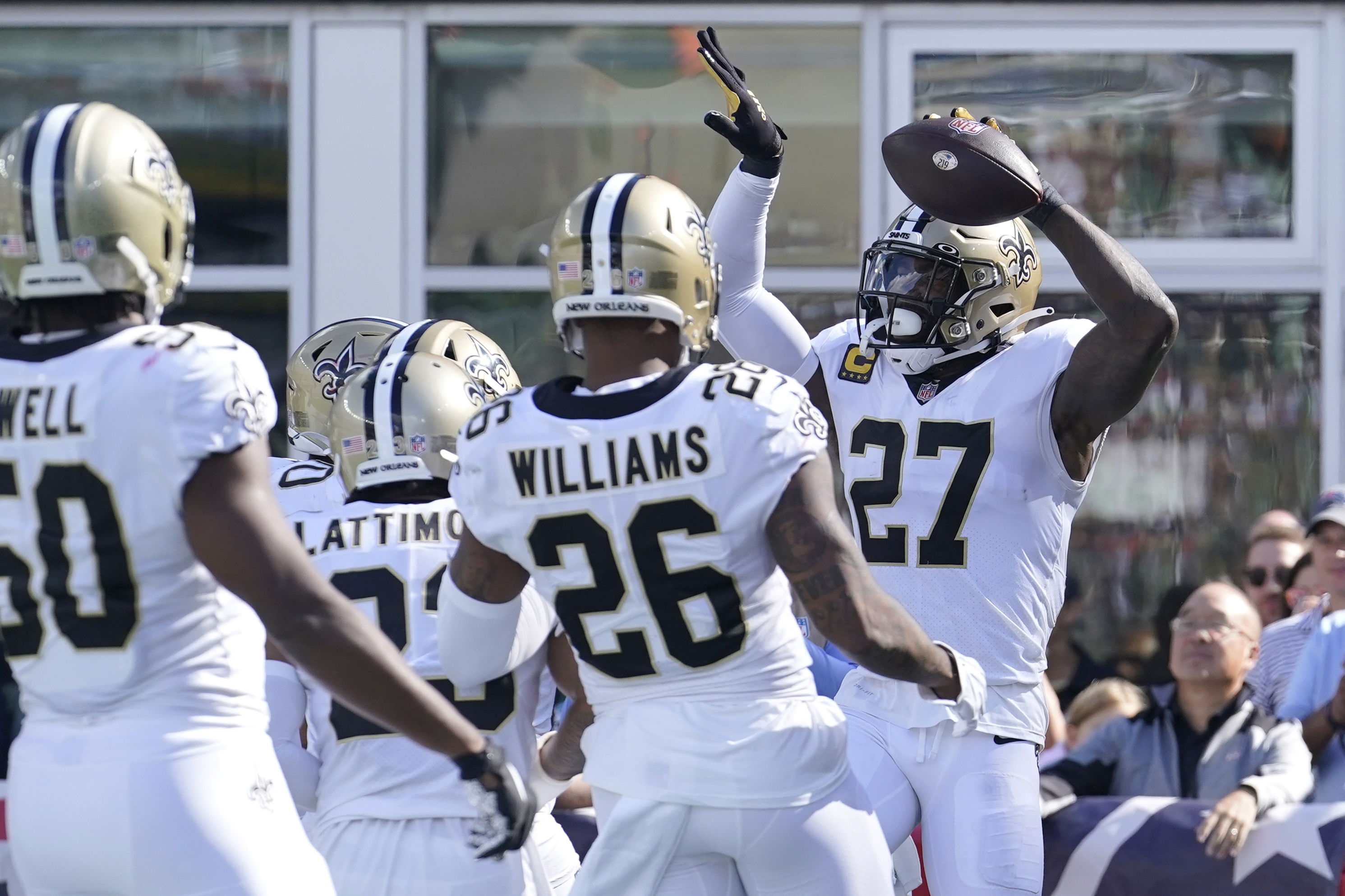 Winston has 2 TDs, Saints pick Jones 3 times in 28-13 win