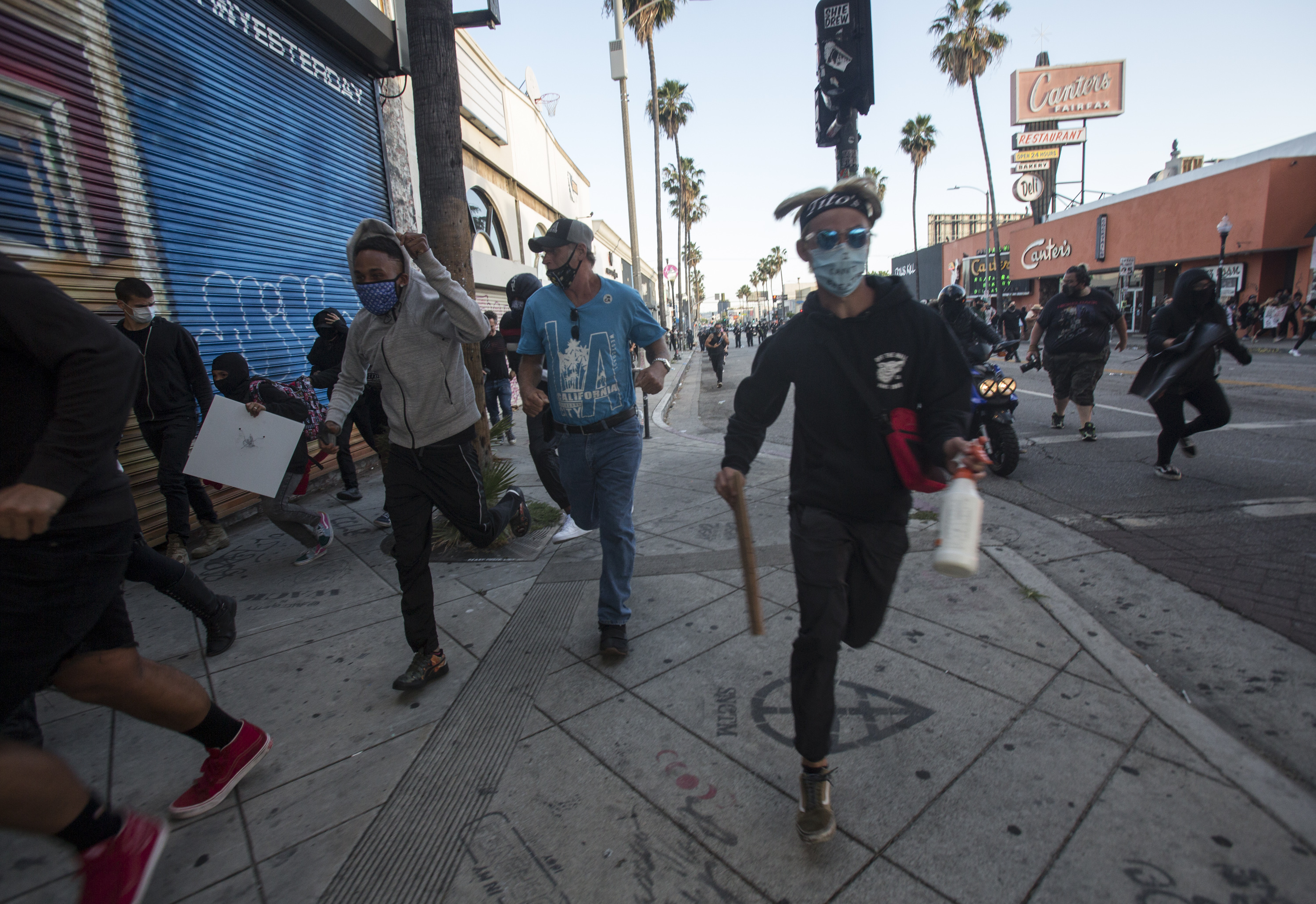 The Latest Curfew ordered for downtown L.A. after protests