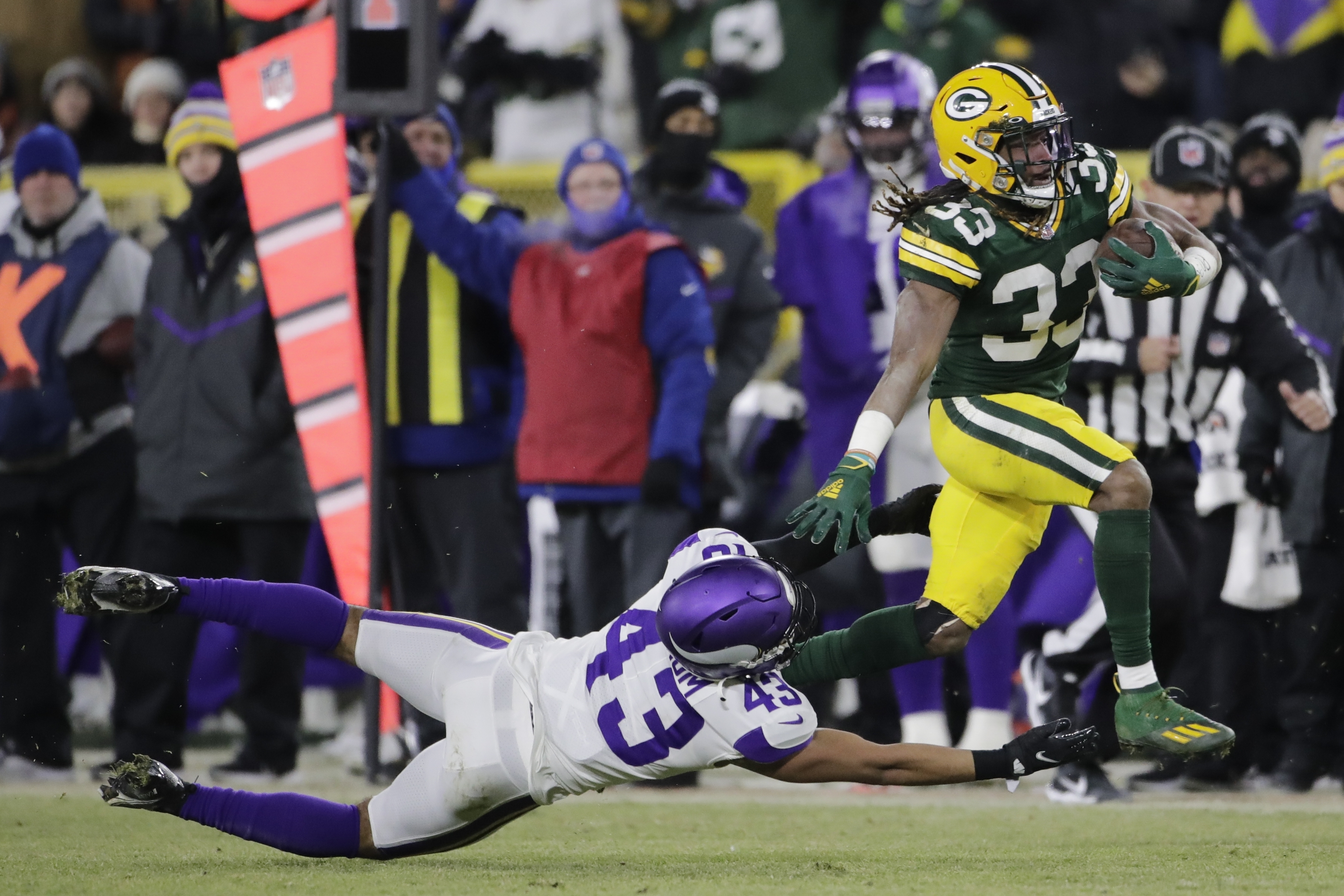 Packers rout Vikings 37-10 in cold to take NFC's No. 1 seed - Seattle Sports