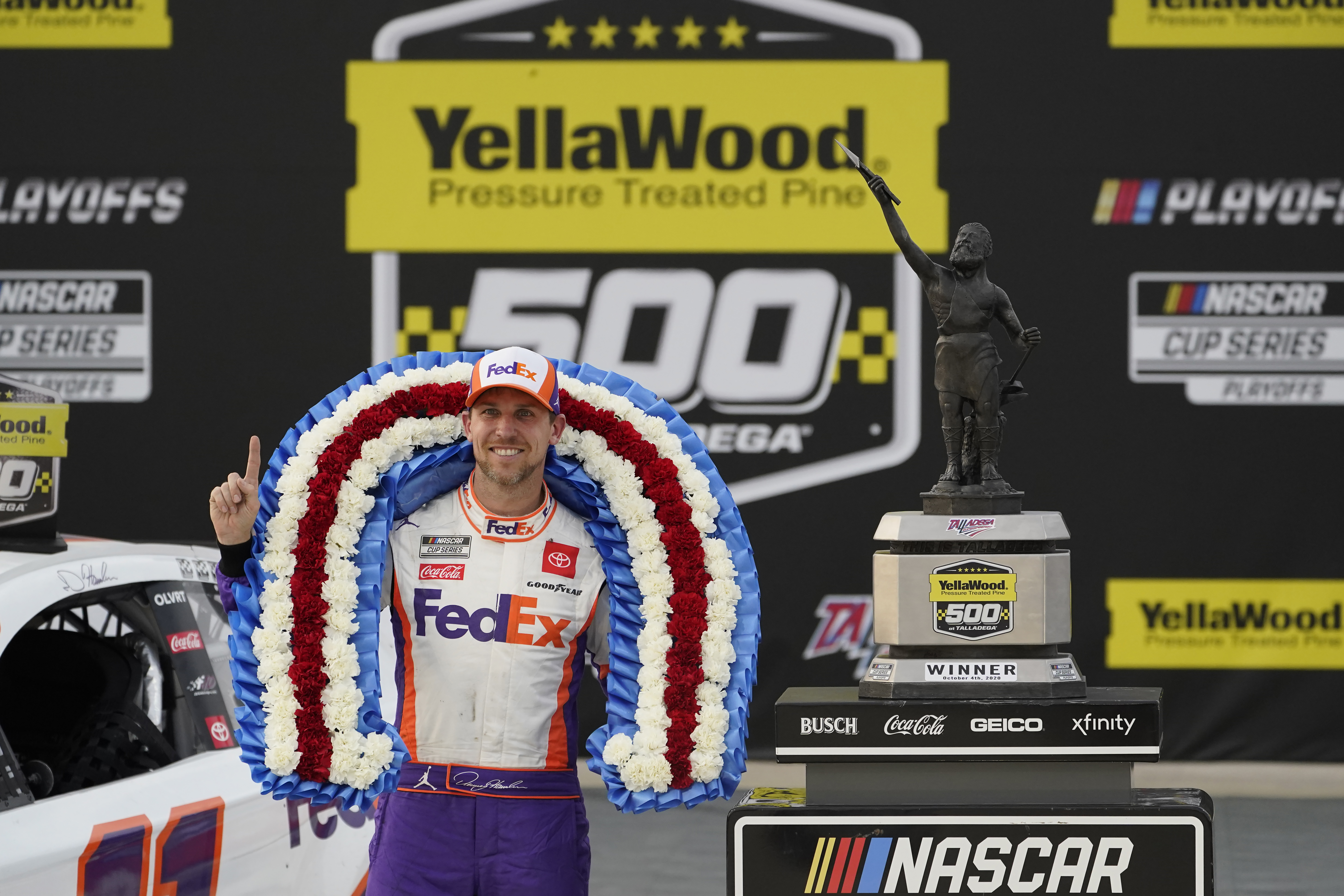 I couldn't ask for much more' - Denny Hamlin on leaving Talladega