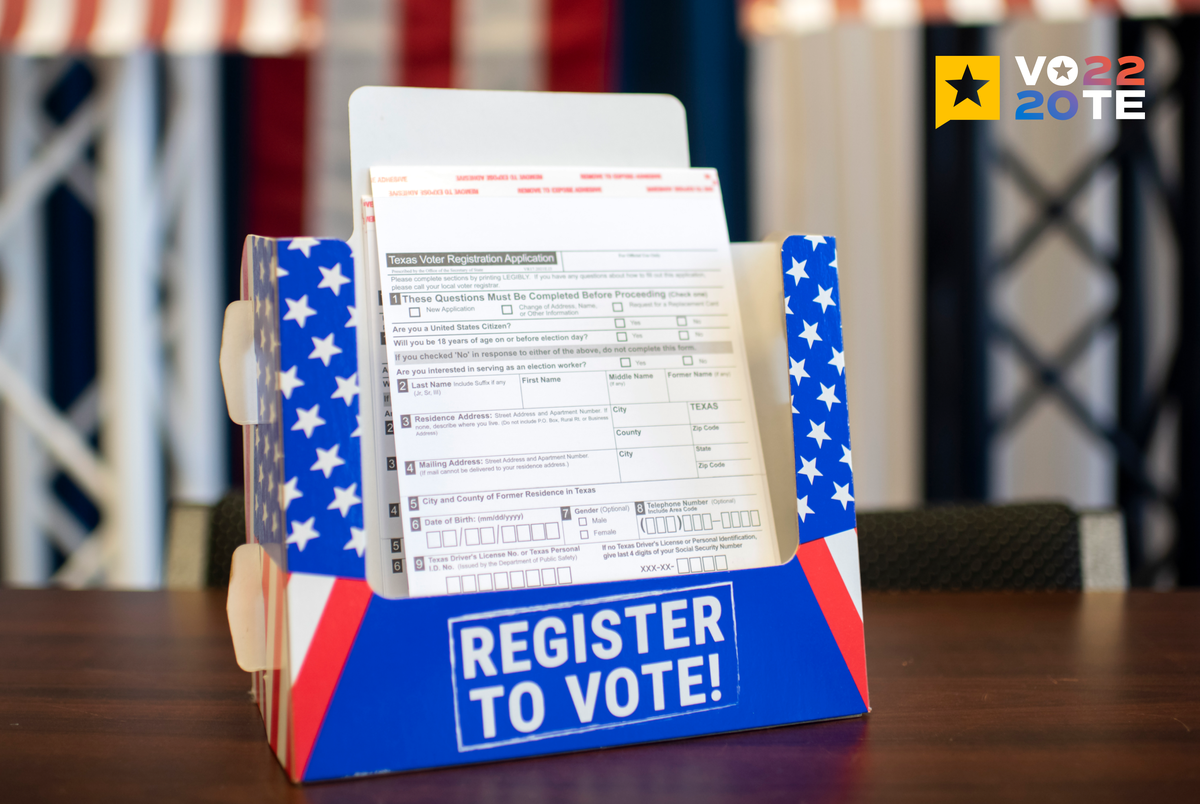The Texas voter registration deadline is Tuesday, Oct. 11. Here's how to  check your status and register.