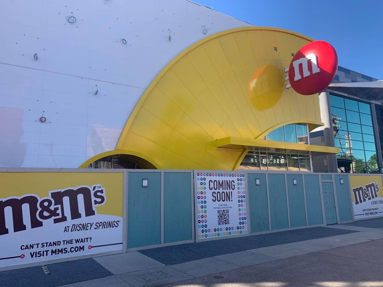 M&M's Store Set to Open at Disney Springs in 2020