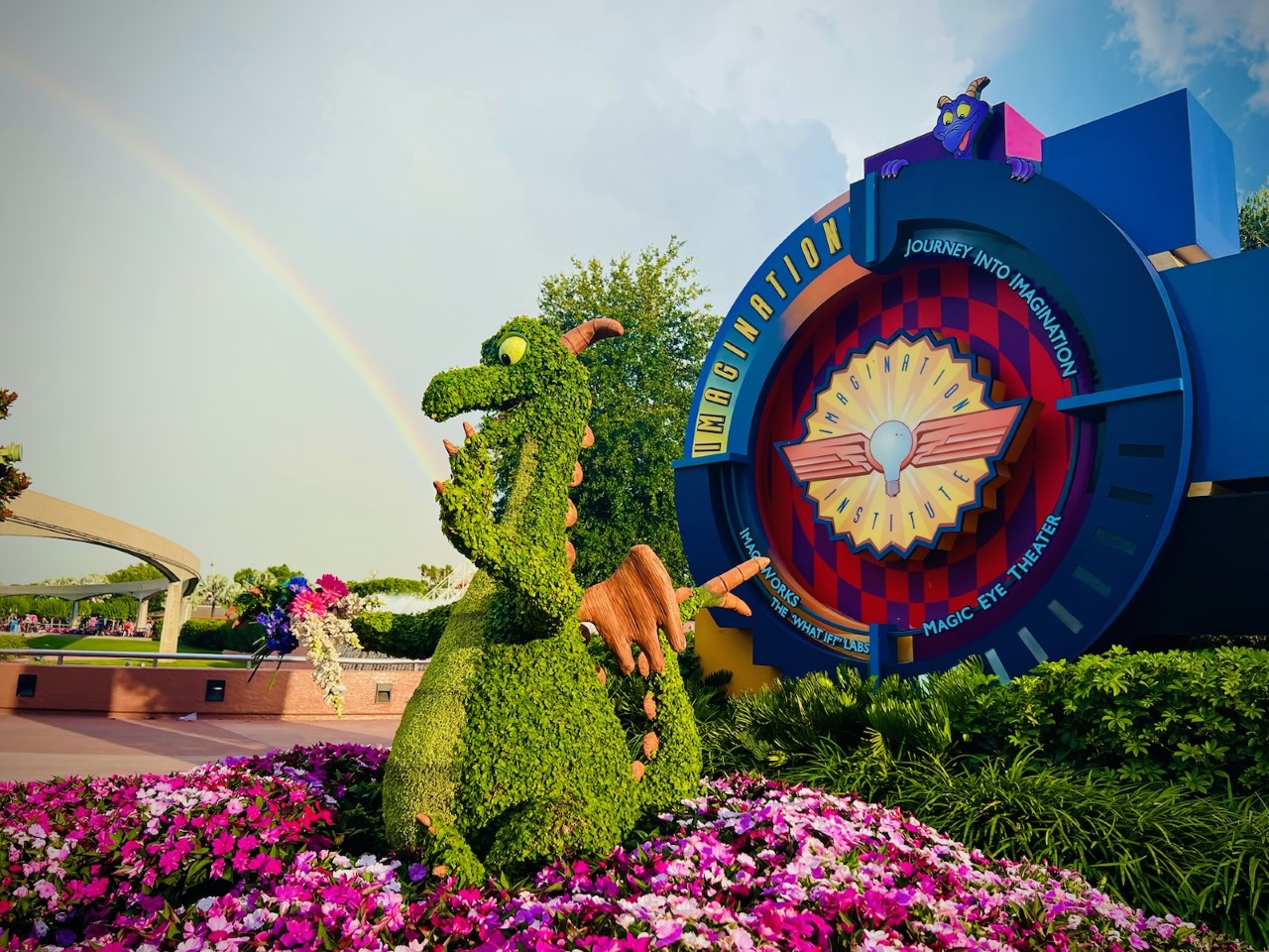 EPCOT 40: The story behind Figment, the purple dragon display picture 1