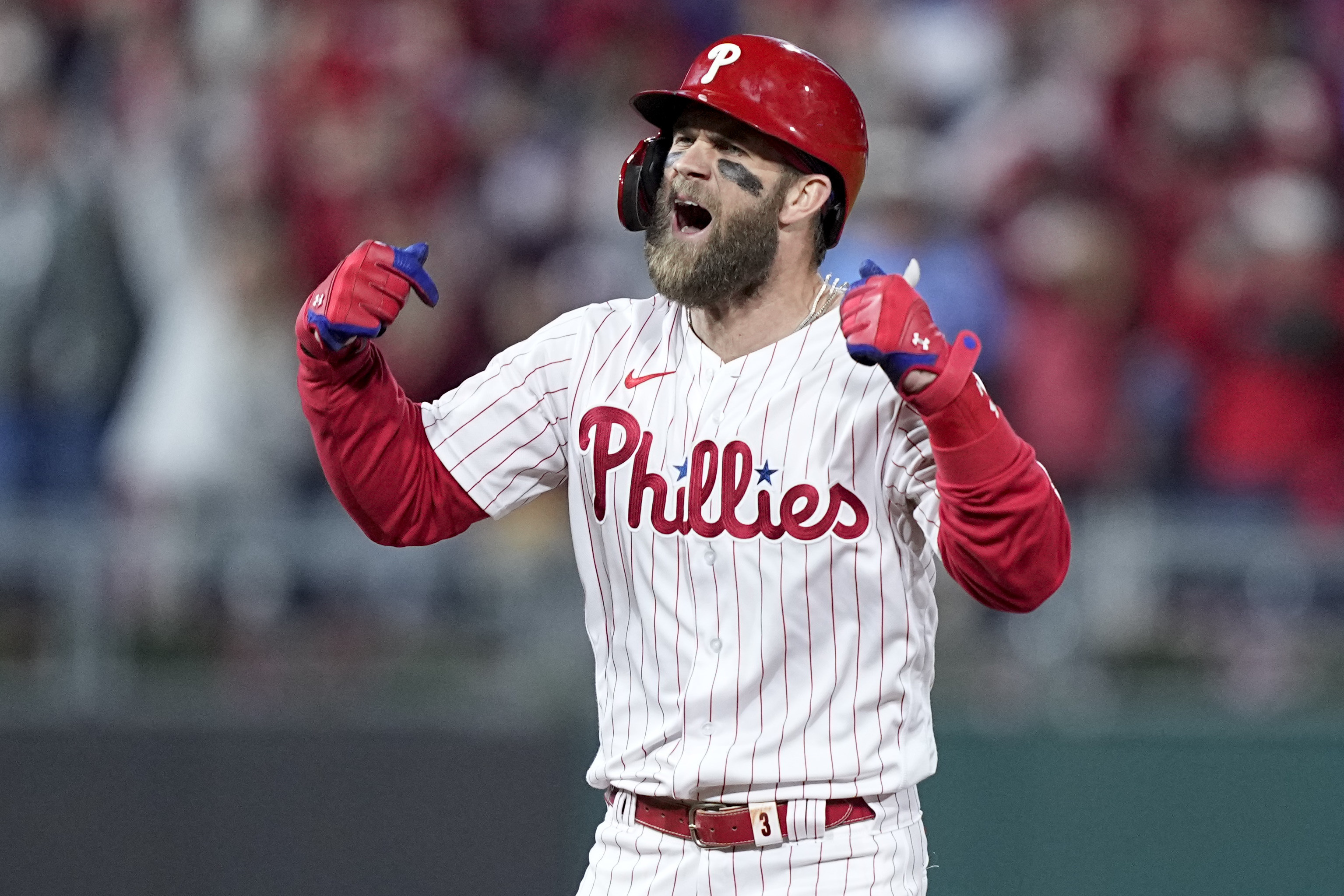 Bryce Harper smashes 300th career home run in dramatic fashion vs. Angels