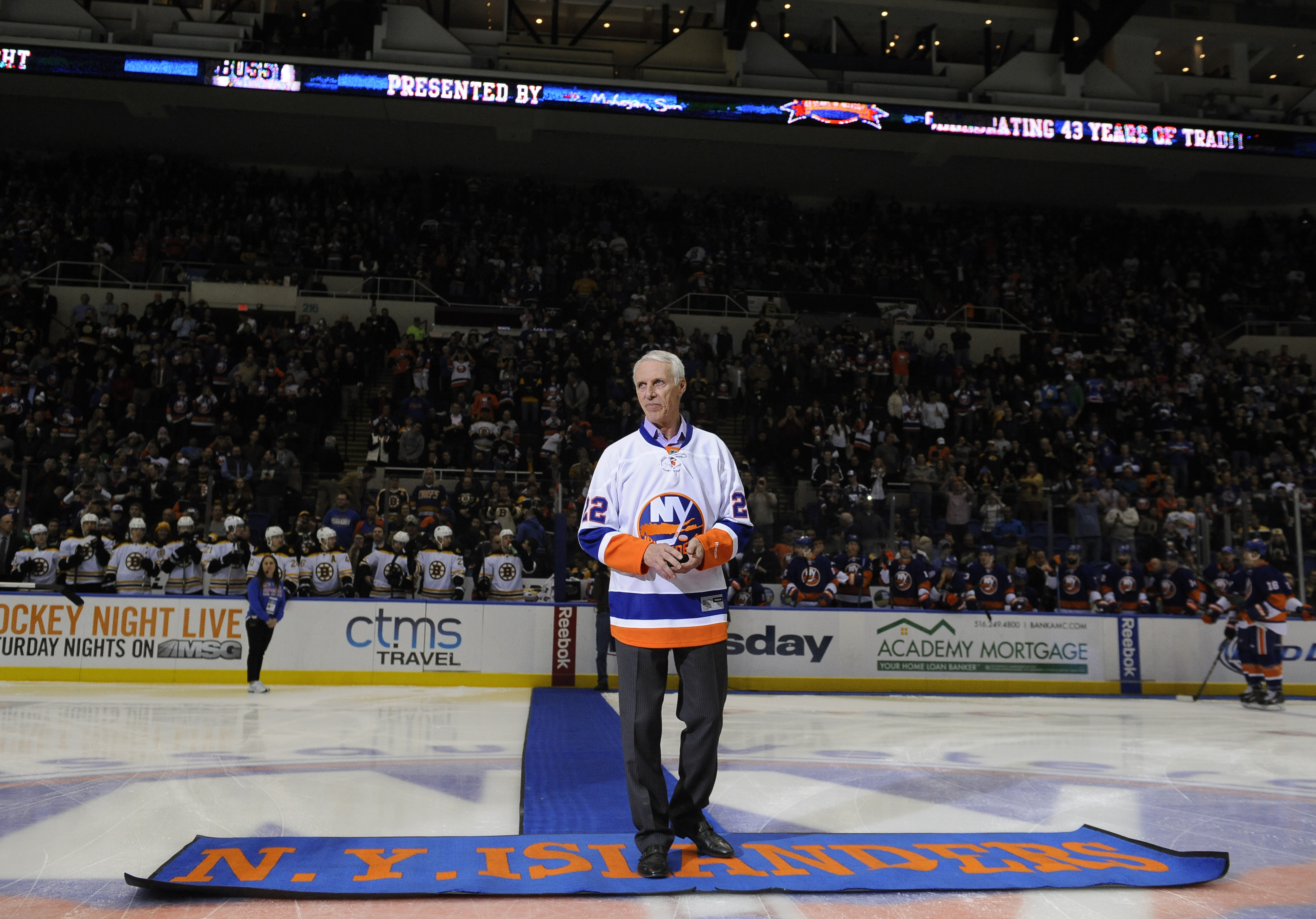 Mike Bossy, Islanders Hall of Famer and four-time Stanley Cup