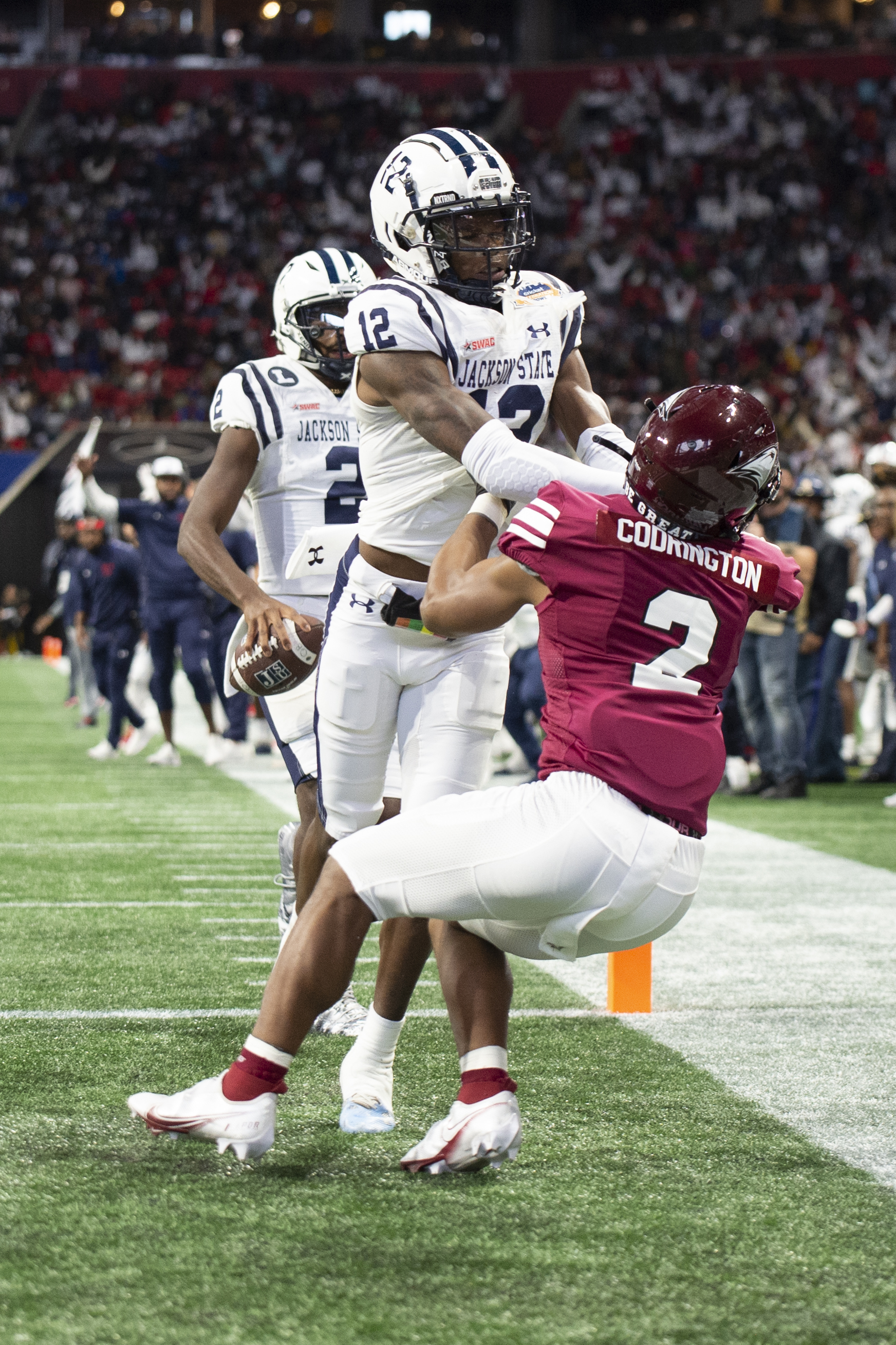 NC Central beats Jackson State in Deion Sanders' final game - The San Diego  Union-Tribune