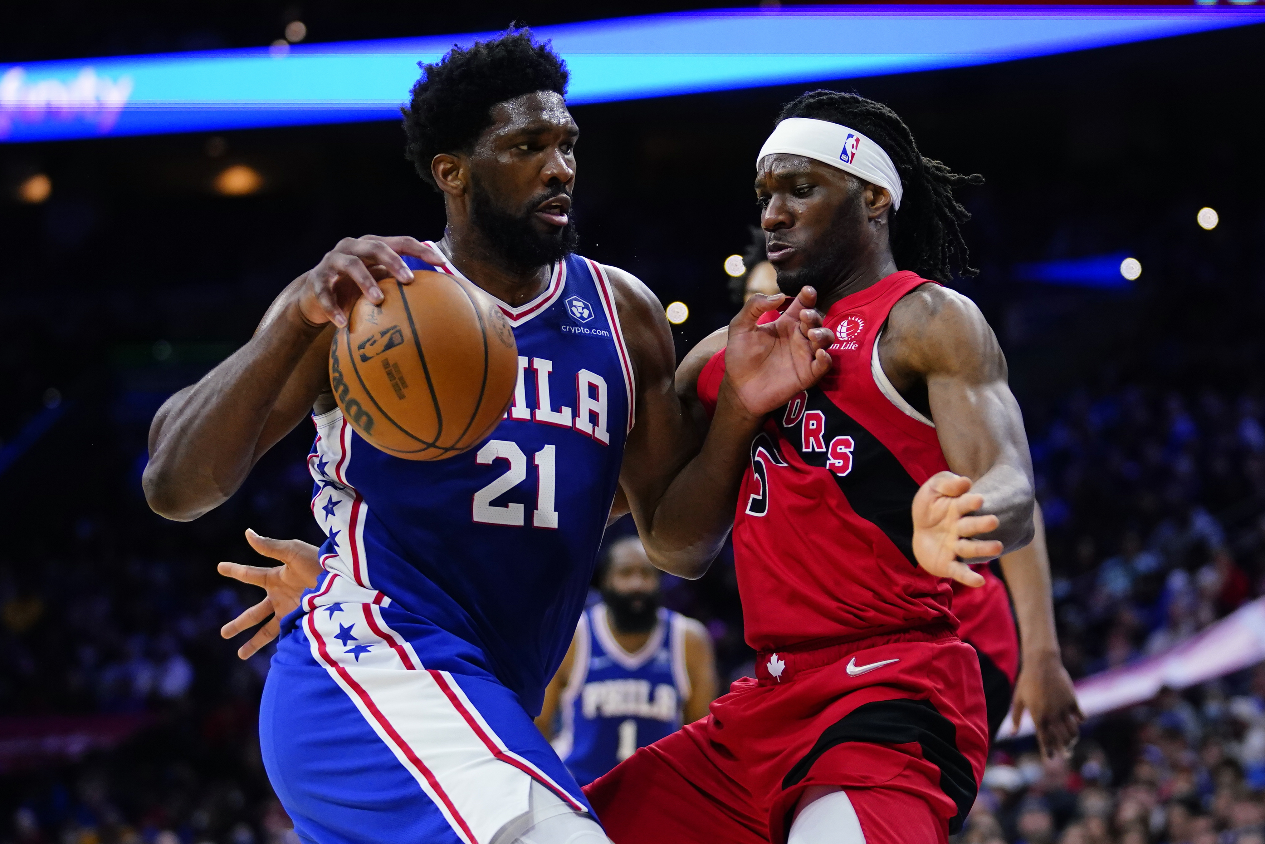 76ers stars Harden, Embiid out for Monday's game vs. Heat