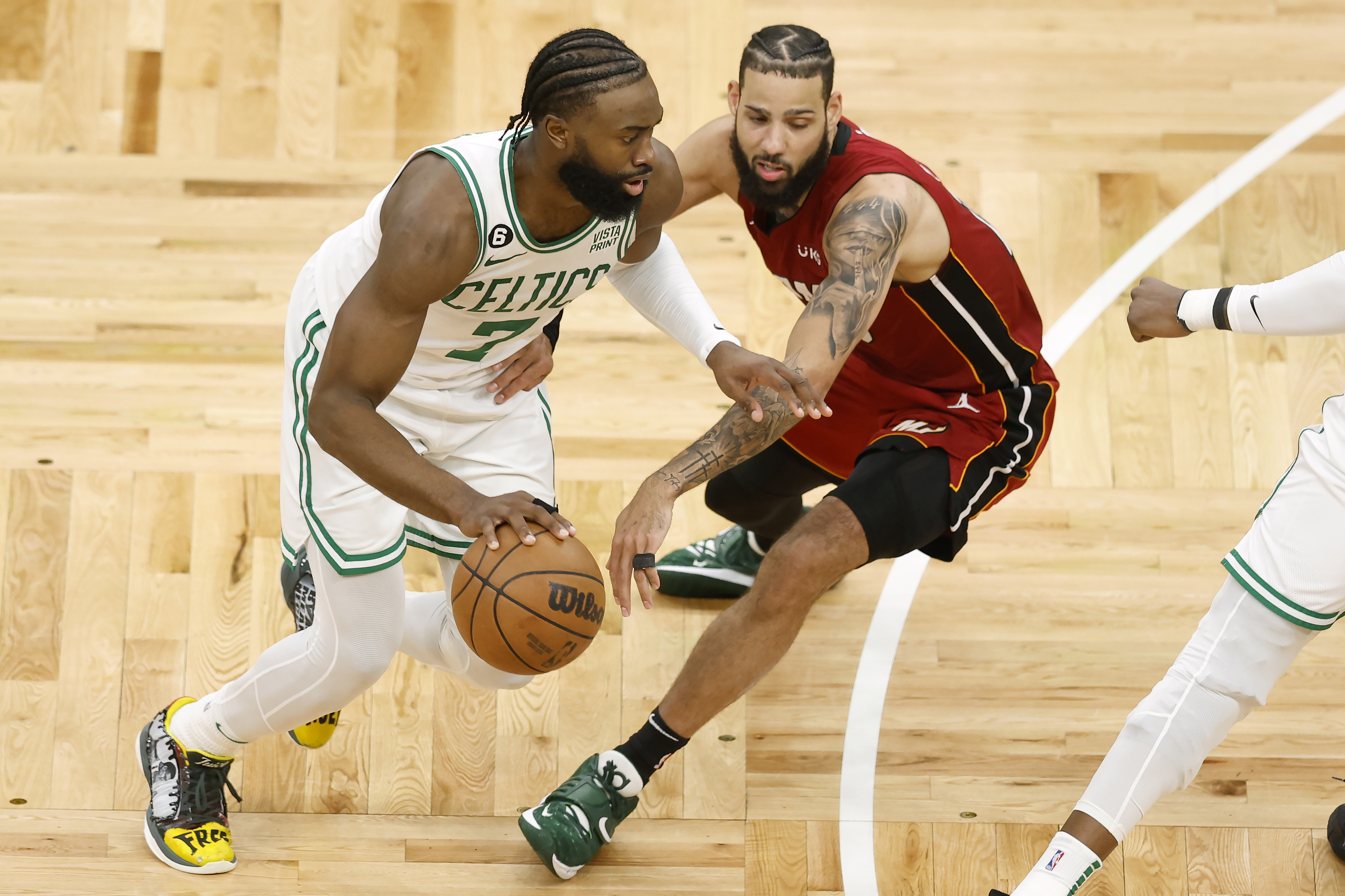 Heat bring lead over Celtics home to Miami as East finals resume