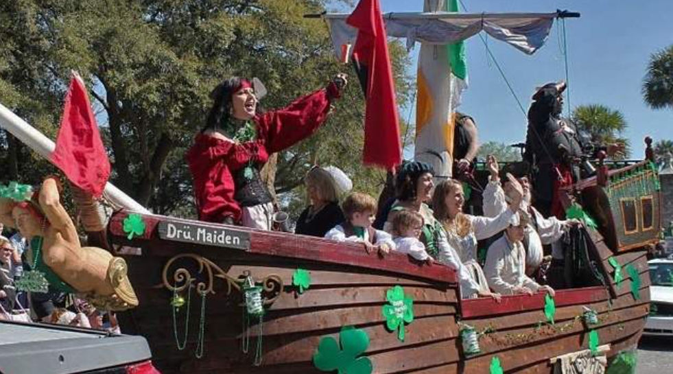 Fun fact: The first St. Patrick's Day parade was held in St. Augustine