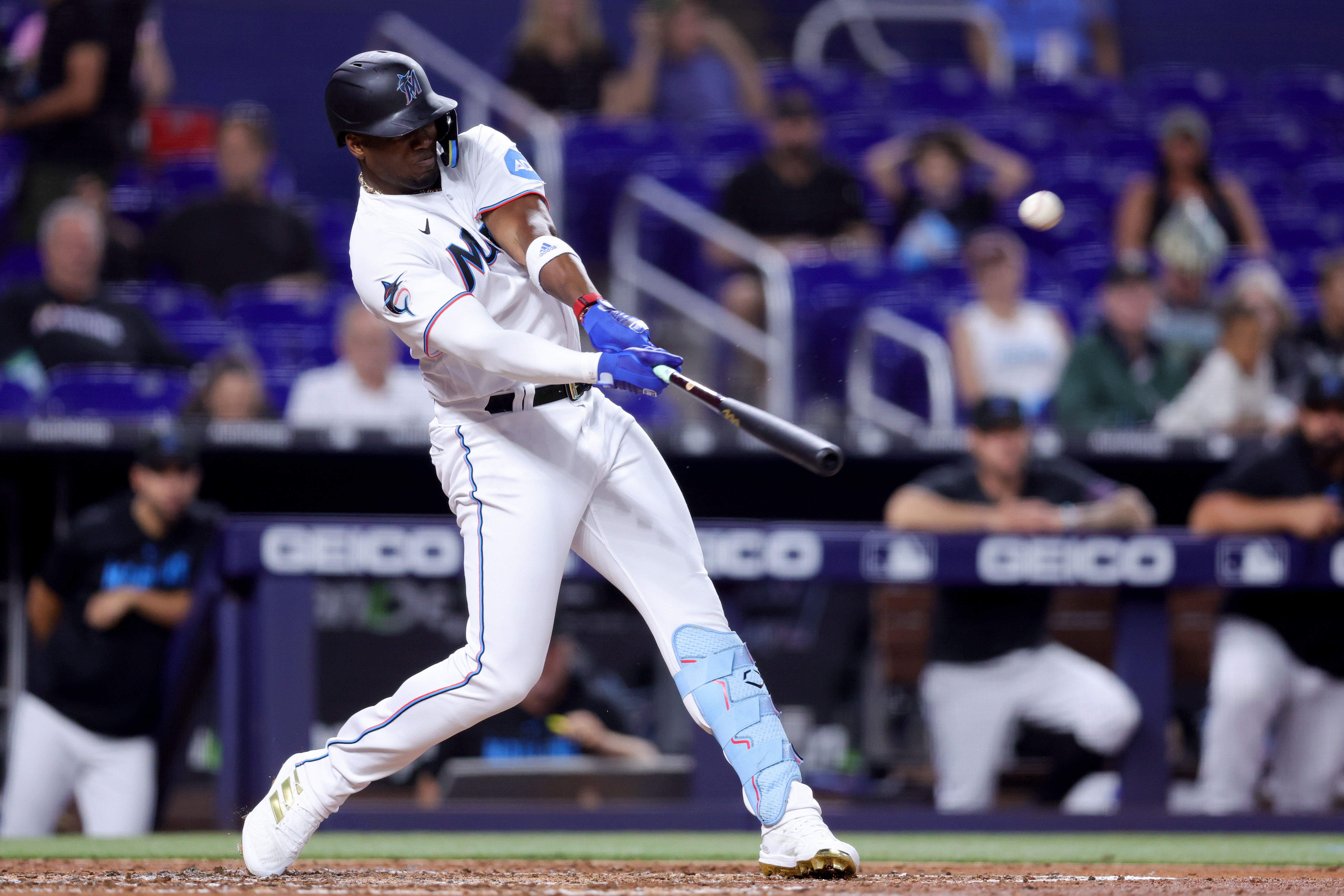 Soler homers for the second straight game, Marlins hold off
