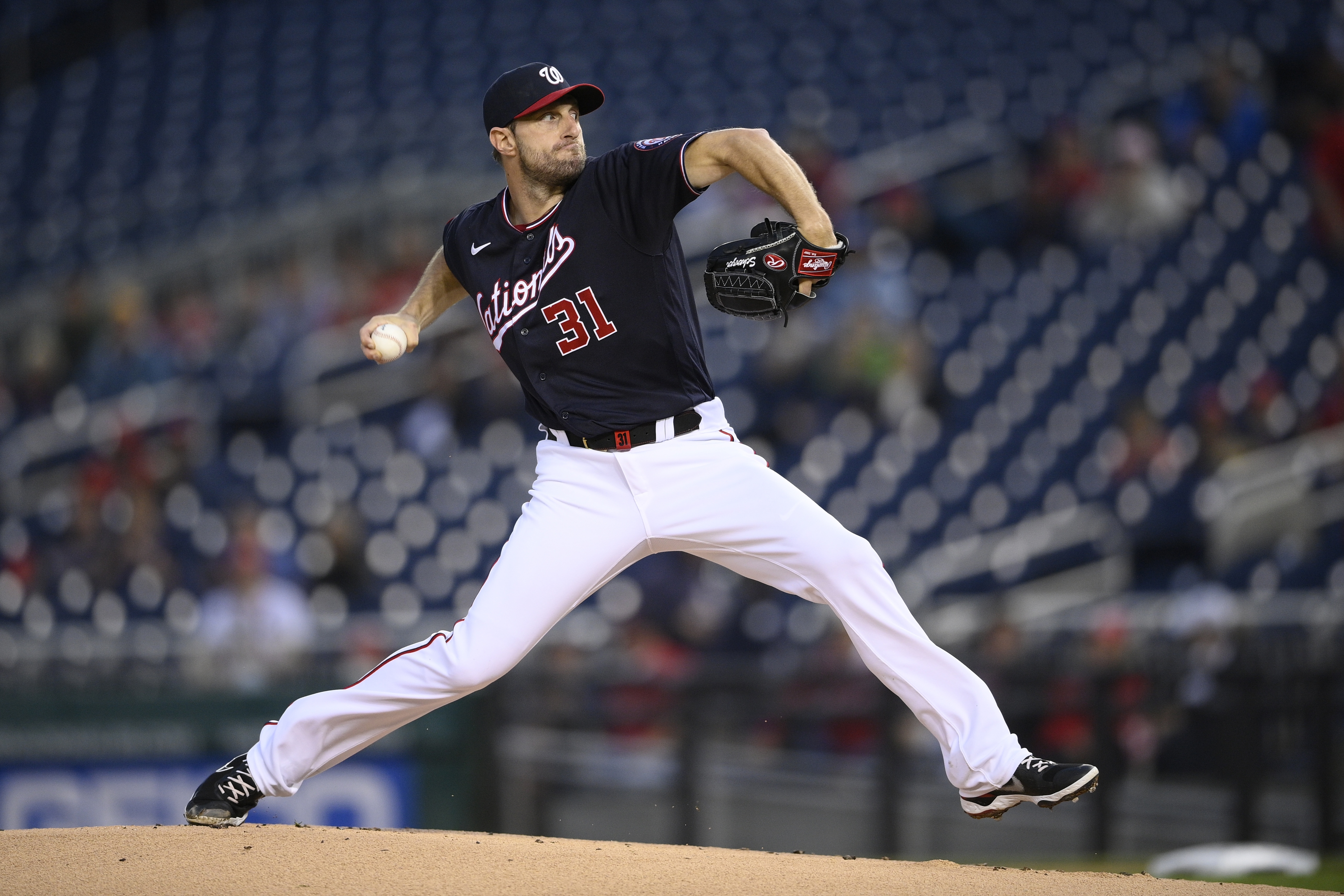 Nats Scherzer Exits After 12 Pitches With Apparent Injury