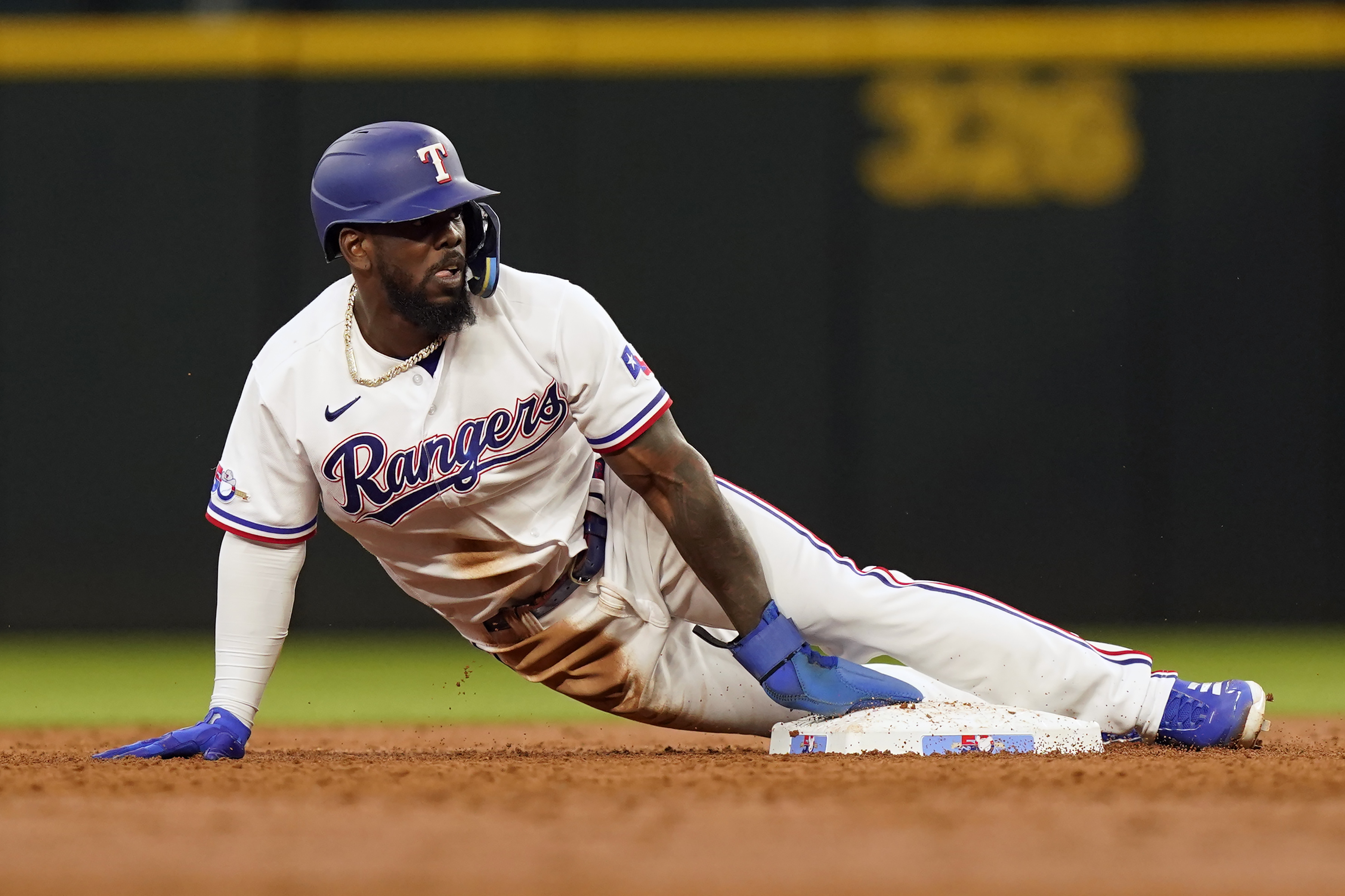 Rangers build big early lead off Valdez, hold on for 5-4 win over Astros to  take 2-0 lead in ALCS –