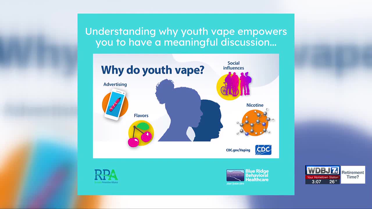 Blue Ridge Behavioral Health Explains Ways to Talk to Kids About Vaping