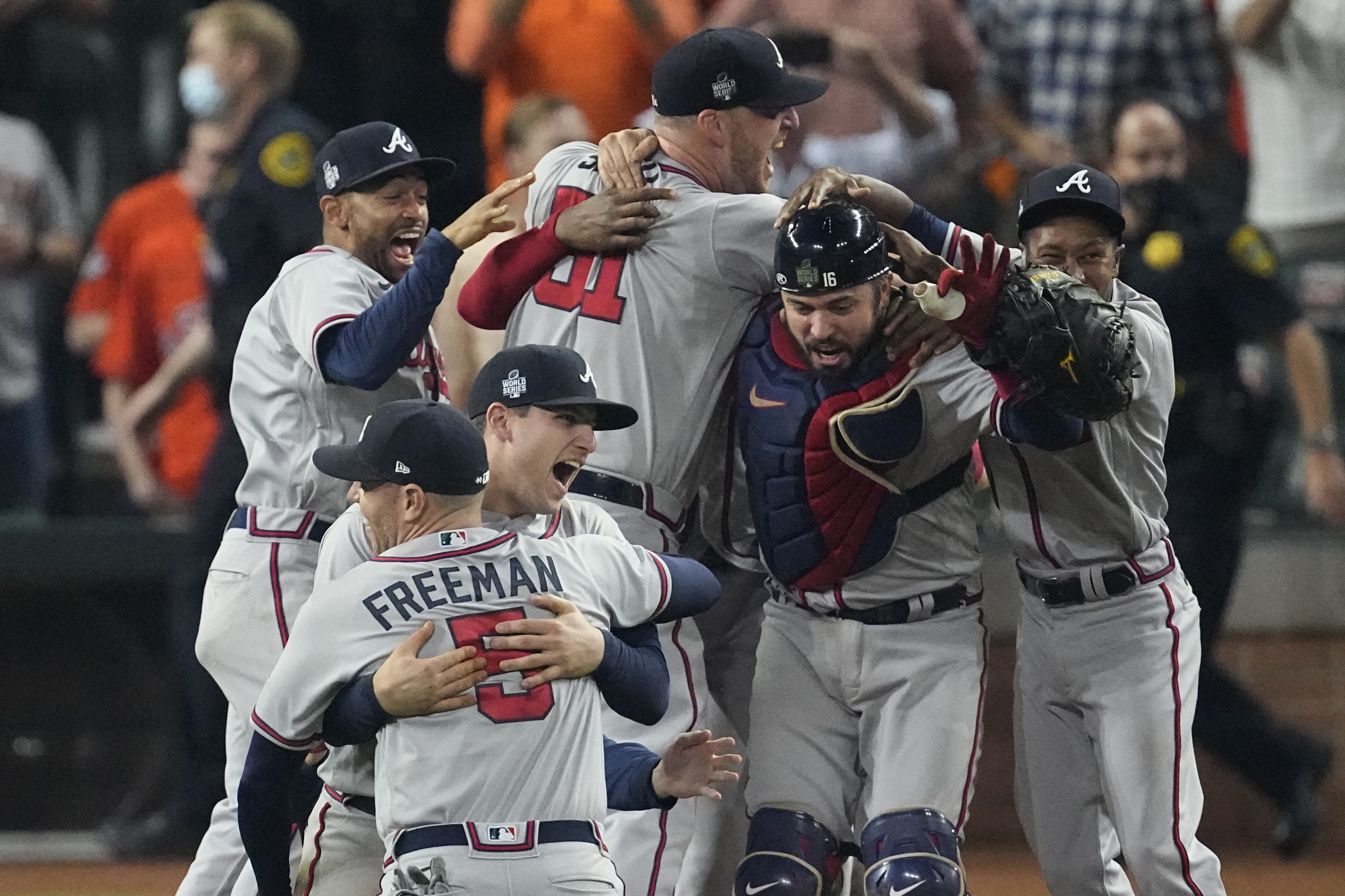 Hammerin Braves Win 1st Ws Crown Since 1995 Rout Astros