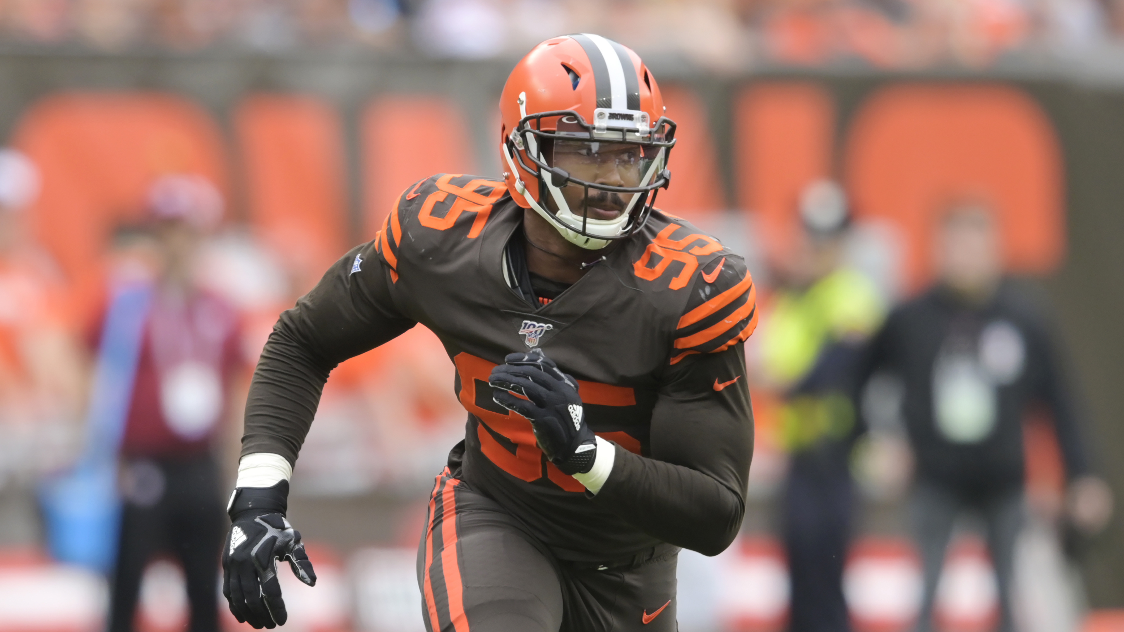 Cleveland Browns star Myles Garrett wins team's 2020 Walter Payton