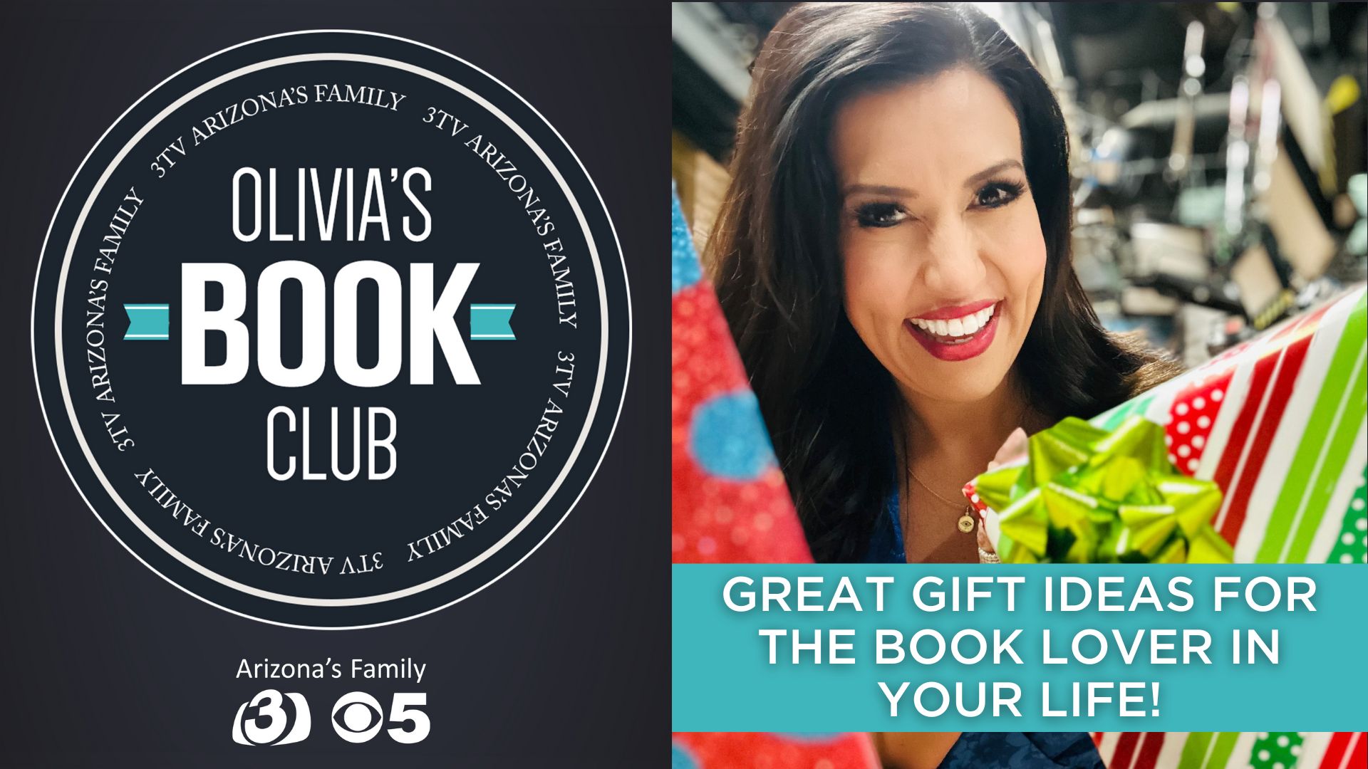 Olivias Book Club Podcast SANTA, BRING US THE BOOKS (and Mary Kay Andrews!)
