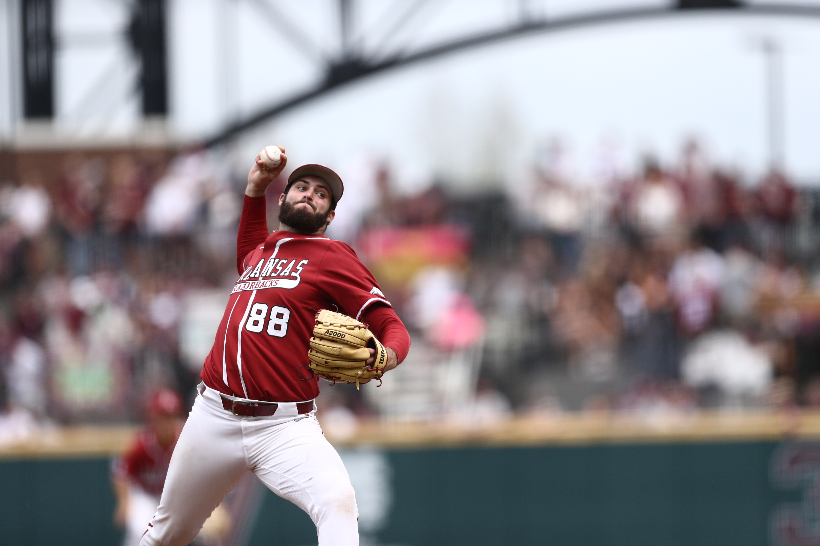 Franklin, Kopps Lead Arkansas to Series-Clinching Win at